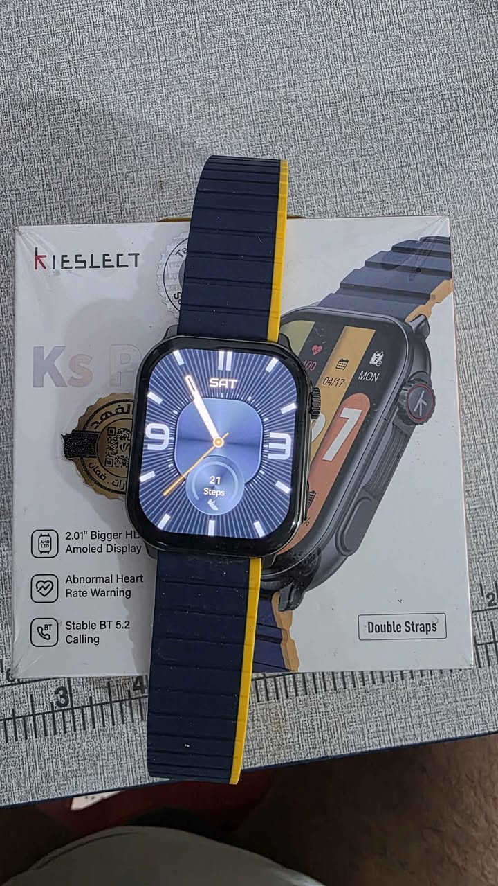 ساعه الكترونيه ماركه اسمها كيسليكت كي إس برو (Kieslect Ks Pro)  استخدام اقل السبوع كل النشاطات بيها لاتصال من خلال الهاتف رياضه نبضات القلب المكان ميسان السعر 85 وبيها مجال عمارة, ميسان

