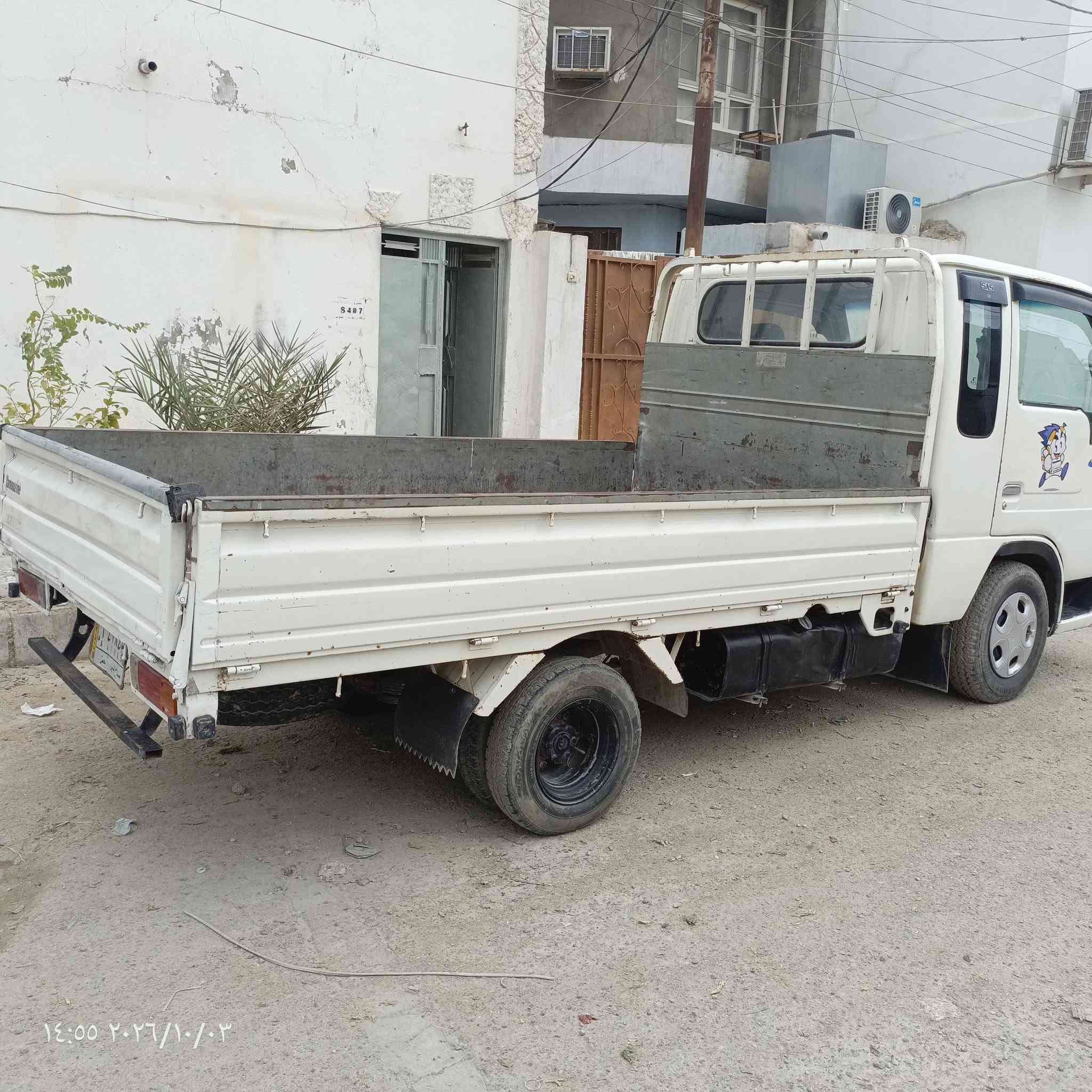 كيا سامسونك موديل ٢٠٠٠تحويل للبيع شرط محرك گير اكسل الشراي يتصل *********** المكان سامراء
السعر ٥٠ وبيها مجال

نص مكتوب في الصور:
- ١٤:٥٤ ٢٠٢٦/١٠/٠٣
- ١٤:٠٤ ٢٠٢٦/١٠/٠٣
- ١٤:٠٥ ٢٠٢٦/١٠/٠٣