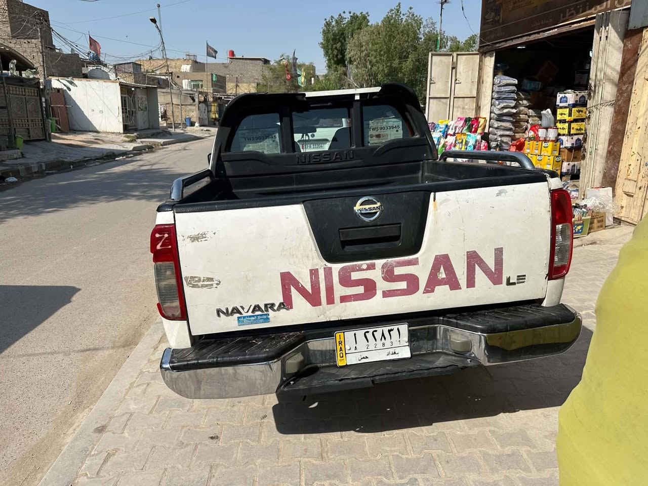 السلام عليكم سيارة نيفارة اوتماتيك للبيع موديل 2009 مكفولة بيهة بس الجاملخ الخلفي الايمن صبغ فقط بس رش اثر شخوط يعني بدون ضربة صدر امام خلفي جديد باتري جديد تخم تاير جديد تبريد ثلج  السيارة خير من الله السعر 70 وبيهة مجال  العنوان بغداد الطالبية  ***********
