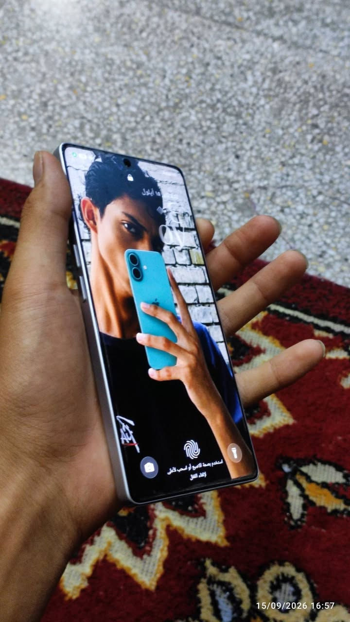 بيع او مراوس حسب القناعه شعندك نزل
Infinix NOTE 50 Pro+ 5G
انفنكس نوت 50 برو بلص 5G

🛑ذاكره 256 _/ رام 12+12

🛑الجهاز كمواصفات غني عن التعريف 

🛑معالج /دايمنستي 8350 التميت _120 ببجي

🛑زوم _/100 X

🛑نضافته 100%  

🛑بطاريه 100%

بدون ملحقات
الجهاز مكفول من فتح وتصليح وتبديل 

سعر الجديد 540

.سعره460🔥🔥
مكاني بغداد العبيدي

نص مكتوب في الصور:
- 15/09/2026 16:57
