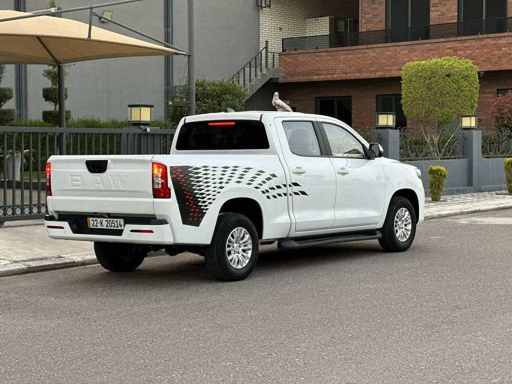 BAW pickup 2023 Large
بیکاب باو مودیل 2023 مکفولە کفالە عامە گیر عادی محرک 2000 سیارە دبل قمارە کبیرە مثل فورد اف150 شاشە کبیرە کامیرا و حساس و کشنات جلد محرک یابانی رقم اربیل و باسمی ماشیە 20 الف کیلومتر
 موجودە من اربیل *********** واتساب
پیکەب باو مۆدێل 2023 سپی گێڕ عادی 
فول مواسەفات مکینە 2000 گیر عادی دبل قمارە لارج شاشە گەورە کامیرا حساس کوشن جلد گێچ الکترونی تحکم ستیرن مکینە یابانیە
گێڕ تەبرید مەکینە سبوغ لێدراو هەمووی بەشەرت
رەقەم هەولێرە و بەناوی خۆمە هەموو شتی تازەیە
تەنیا 20 هەزار کیلومتر رویشتووە
سعری 135 وەرەقە و مجال
*********** واتساب أربيل, العراق
