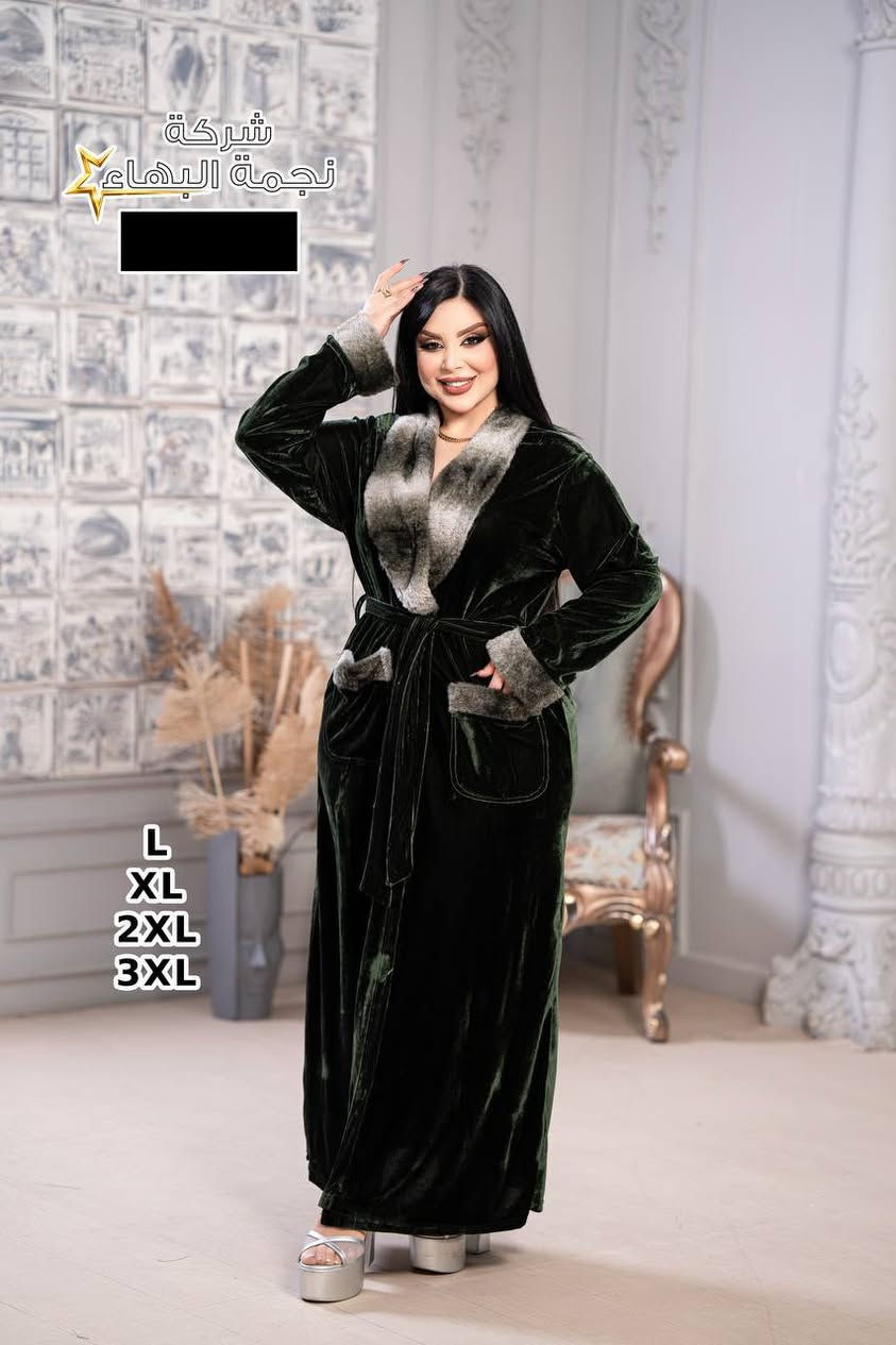 روب مخمل • سوبر سوفت • L-3XL