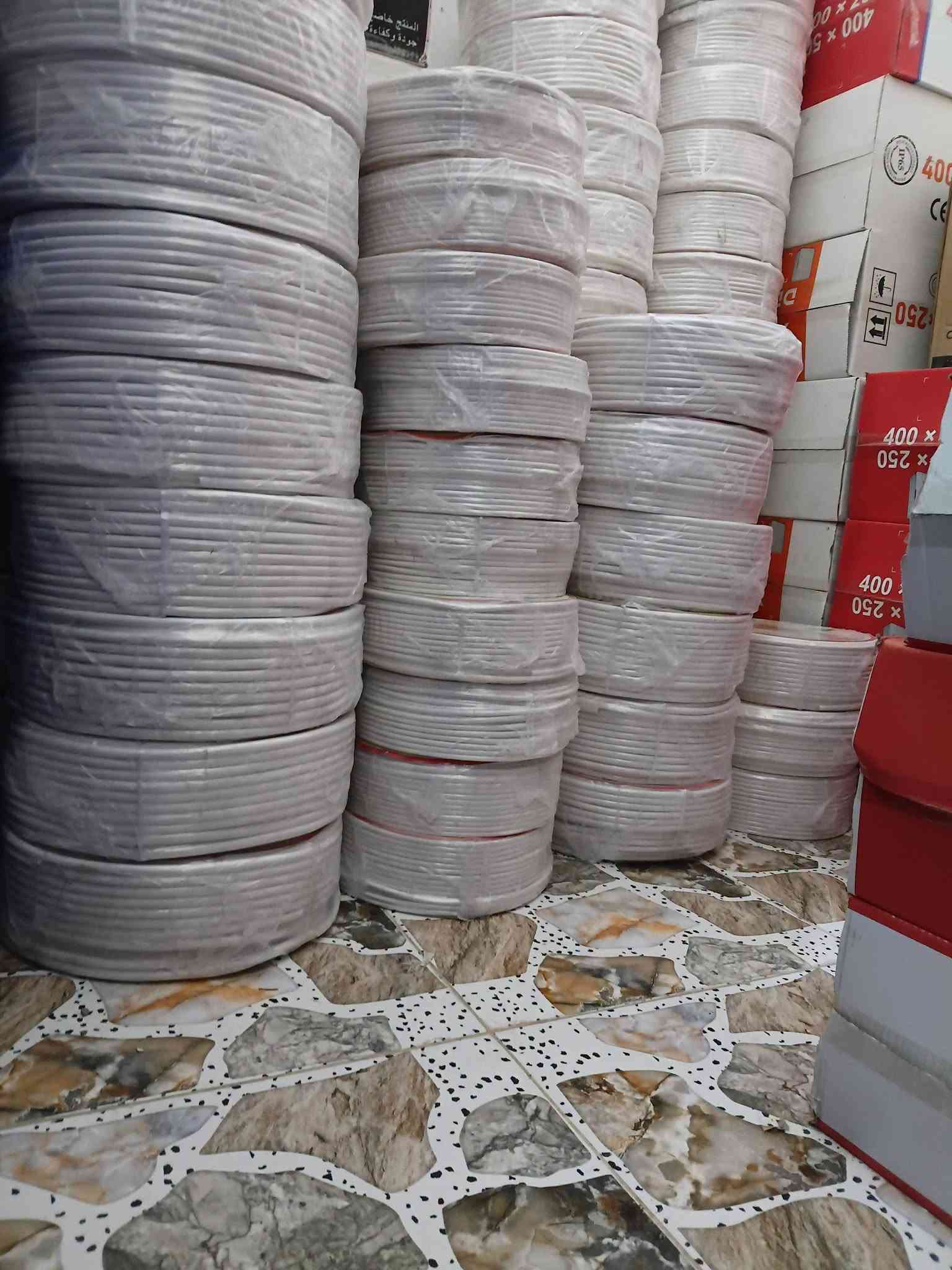 الى أصحاب المحلات تم واصول اسلاك فلكس طول 90متر اسعار مناسبه
(توصيل مجاني توصيل مجاني )

***********

ديالى المقدادية الحساويه الشارع العام قرب شارع العواشق

نص مكتوب في الصور:
- السعر 149 الف
- السعر 51 الف
- السعر 101.000 الف
- السعر 70 الف
- السعر 44 الف