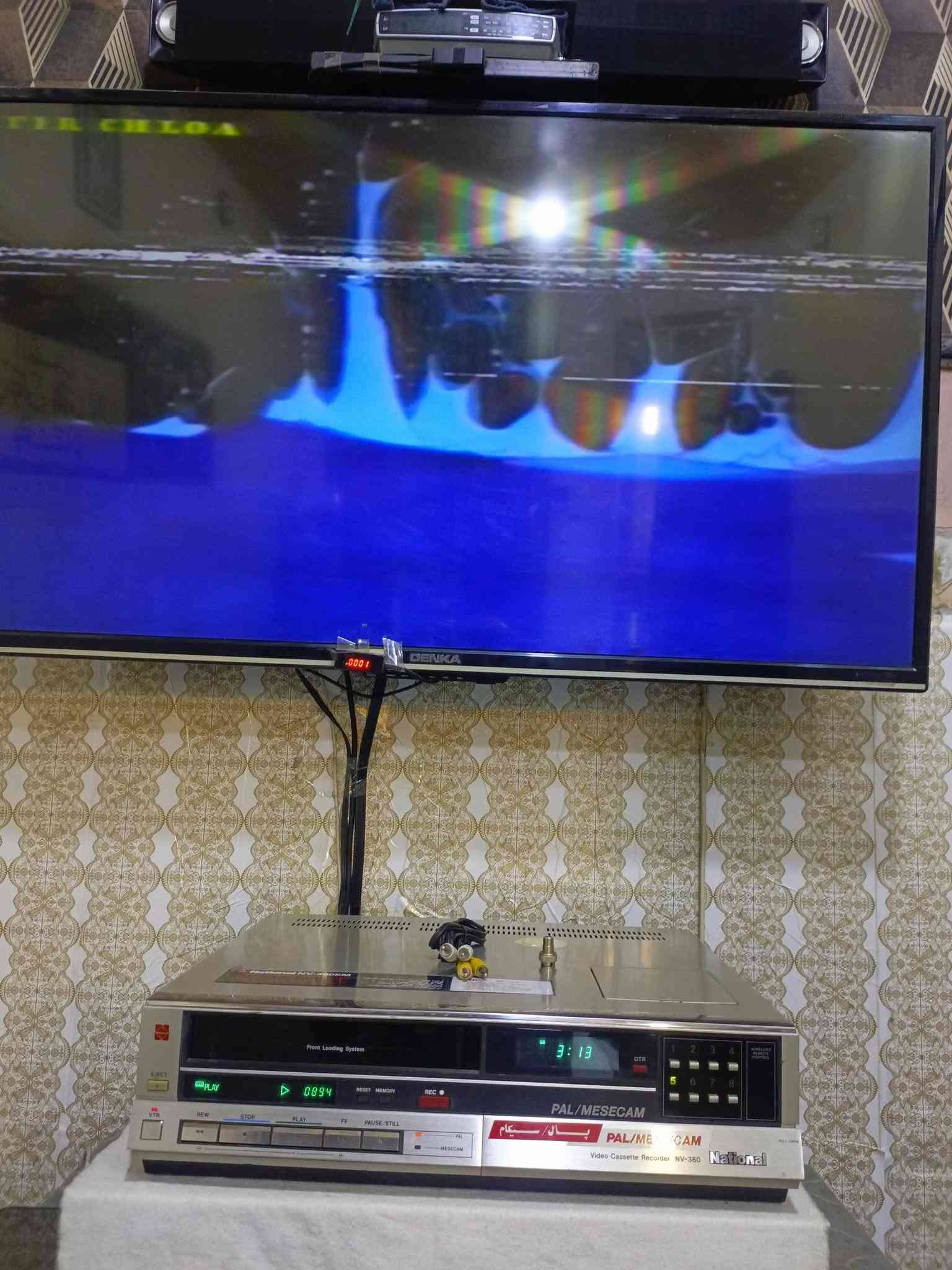 ناشيونال NV-380 • أواسط الثمانينات • نظيف شغال