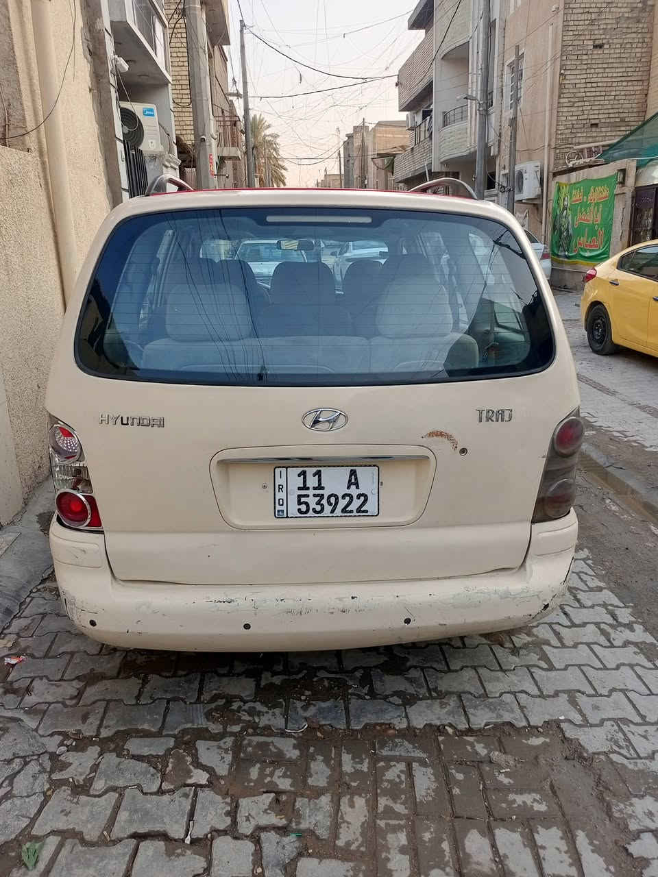هيونداي تراجيت مديل 2006 سبعة اراكب للبيع رقم بغداد باسمي سيارة نظيفة كما موضح بالصور مكان السيارة بغداد الحرية رقم صاحب السيارة ***********
