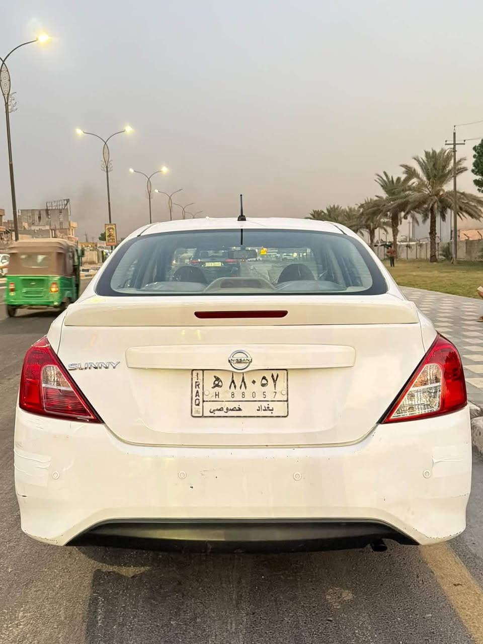 السلام عليكم سني 2019 هندي ام البليته الزركه مكفوله كفاله عامه السعر ( 97 $) مكانها بغداد *********** سياره جديده وجاهزه بدون نواقص محرك وكير مكفولات تبريد ثلج تخم تاير وصدر جديد الشراي يتصل
