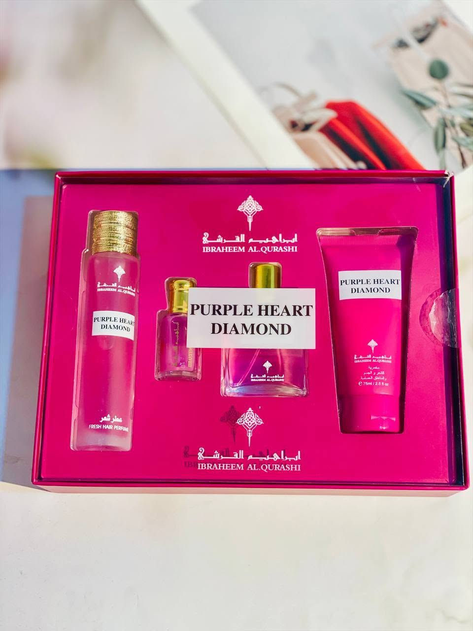 ✨ عالم من الفخامة والتميز ينتظرك مع مجموعات "إبراهيم القرشي" الحصرية! ✨
لأن عطرِك هو هويتك، جمعنا لكِ التميز والنعومة في بوكسات متكاملة تعتني بجمالك من الشعر وحتى الجسم 
❤️
🎁 كل مجموعة تحتوي على (عطر، عطر شعر، تولة مسك/زيت عطري، ومخمرية للجسم والشعر) لتمنحك ثباتاً يدوم طوال اليوم
🛍️ دللي نفسك أو أهدي من تحبين فخامة تليق بهم
#الحجزوالاستفسارخاص
#وتساب.  ***********
