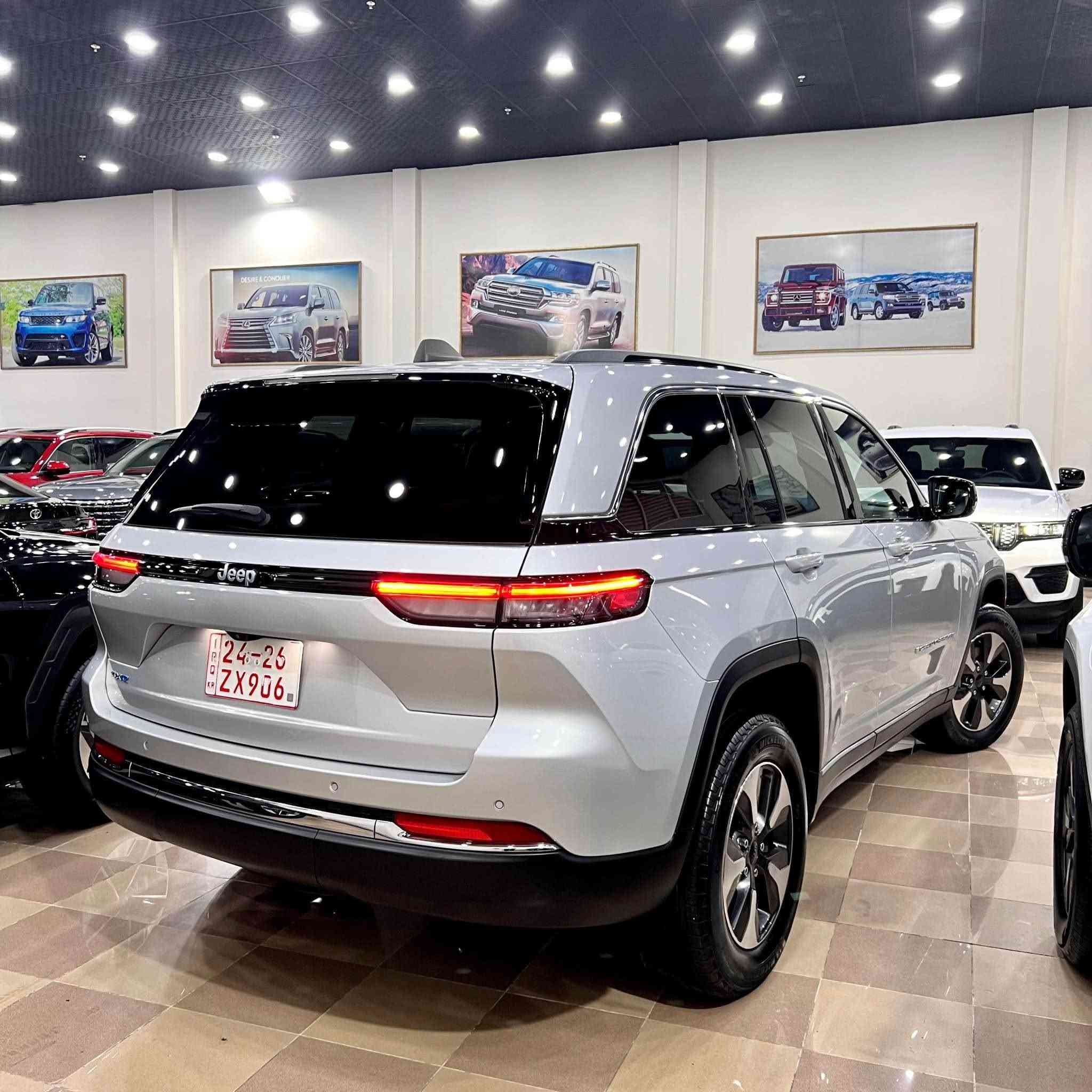 Jeep grand cheroki 4xe 2024✅
Clena title 🥇
37000mile
V4.turbo.hybrid.375horse.power🐎
350$
Call:***********
شركة محمد صابر 
ناونيشان:100مه تري به رامبه ر گومرگ
عنوان:شارع 100مقابل گمرگ أربيل, العراق

