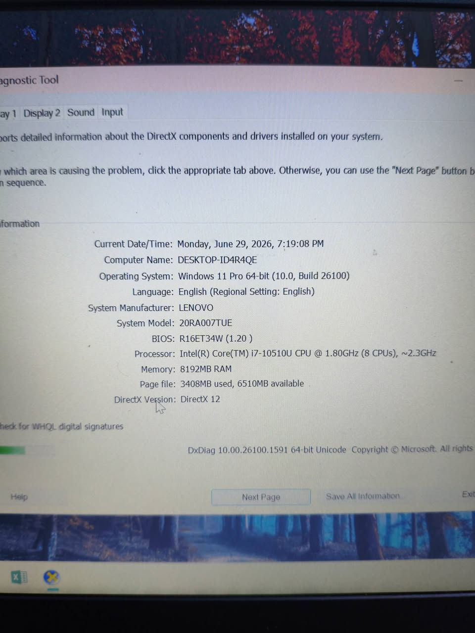 السلام عليكم 
لاب توب Lenovo للبيع مواصفات لأب توب موجودة كلها بعدها جديدة و نضيفه 
راديها ب300 و بيها مجال 
مكاني بغداد 
موجود على الواتساب 
***********
