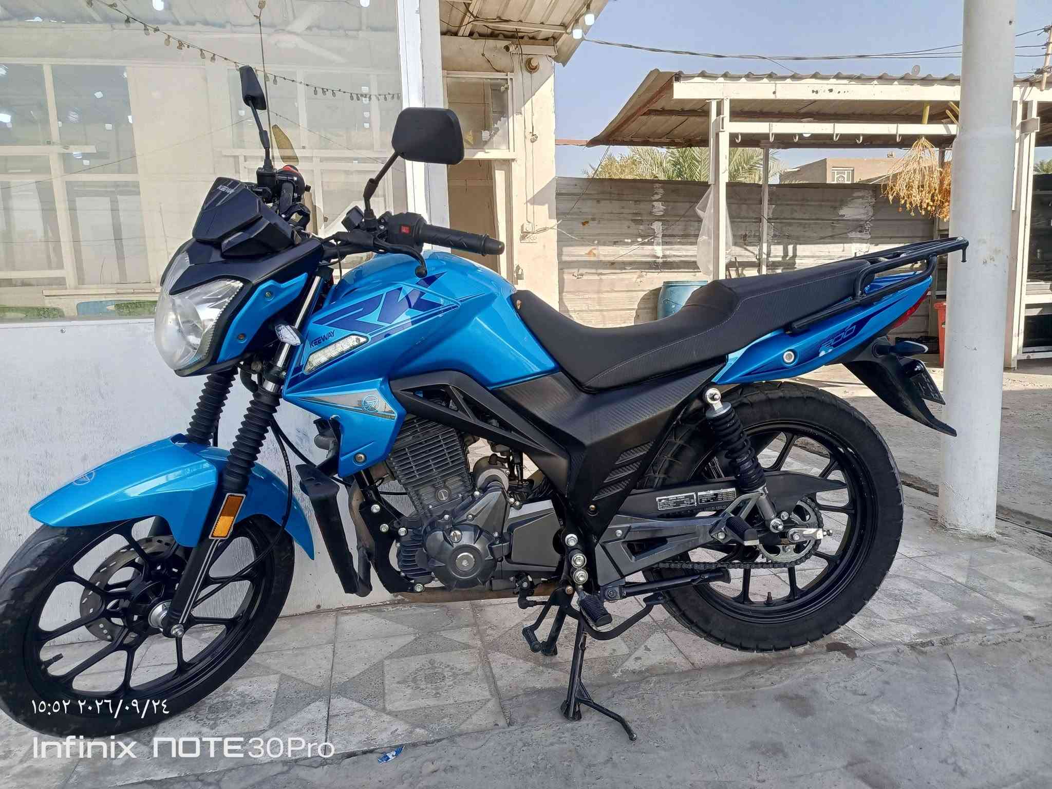 سلام عليكم دراجه RK200c رقم اربيل انكليزي 
موديل 25طالعه ب26 بشهر 1ماشيه 23الف ما مشتغله دلفري مكفوله جيب فيتر وتعال السعر 2250 وبيه مجال للتواصل ***********@

نص مكتوب في الصور:
- ١٥:١٨ ٢٠٢٦/٠٩/٢٤
- Infinix NOTE 30 Pro
- ١٥:١٨ ٢٠٢٦/٠٩/٢٤ Infinix NOTE 30Pro
- ١٥:٥٢ ٢٠٢٦/٠٩/٢٤
- ١٥:٥٣ ٢٠٢٦/٠٩/٢٤