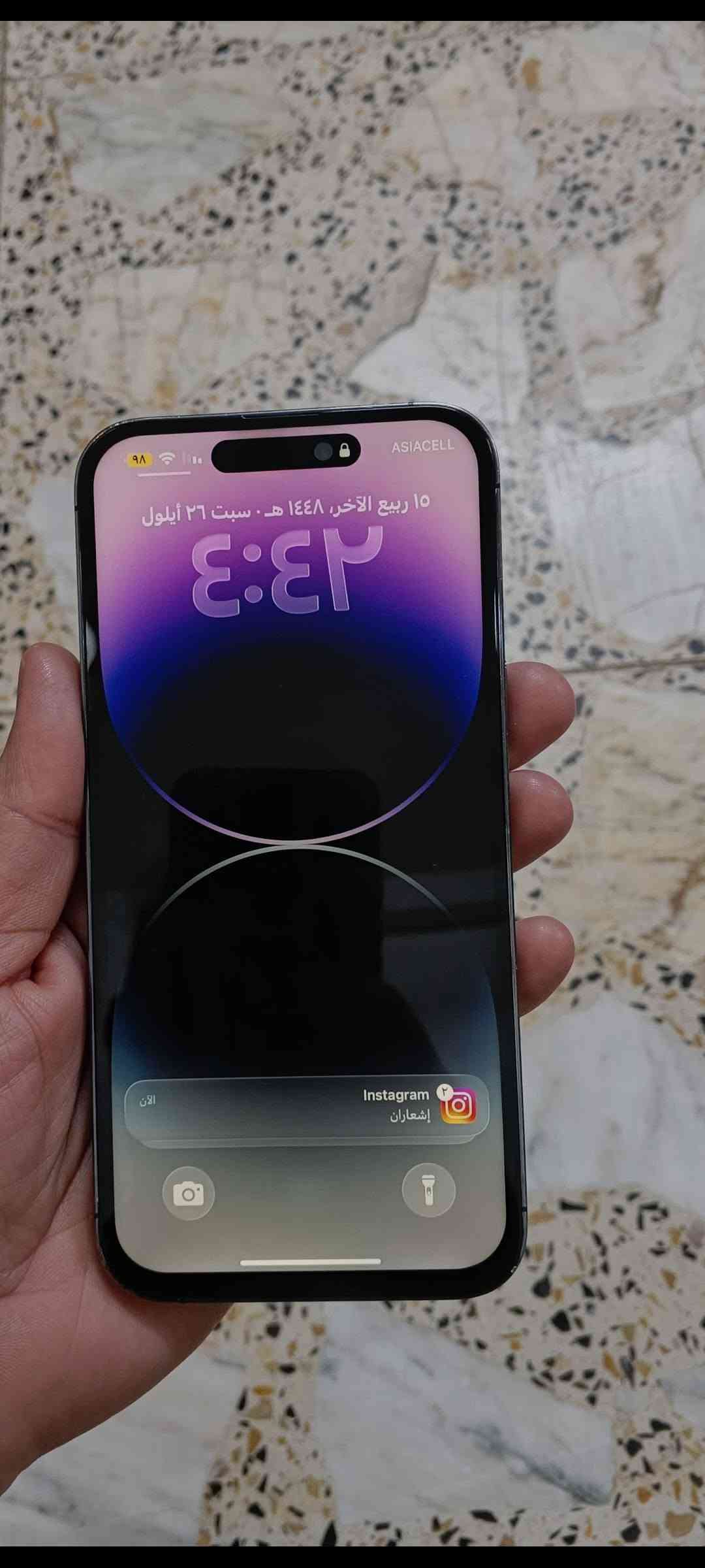 ايفون 14 مبدل شاشه وبطاريه الجهاز كله شغال سعر 500قفل *********** عنوان بلديات
