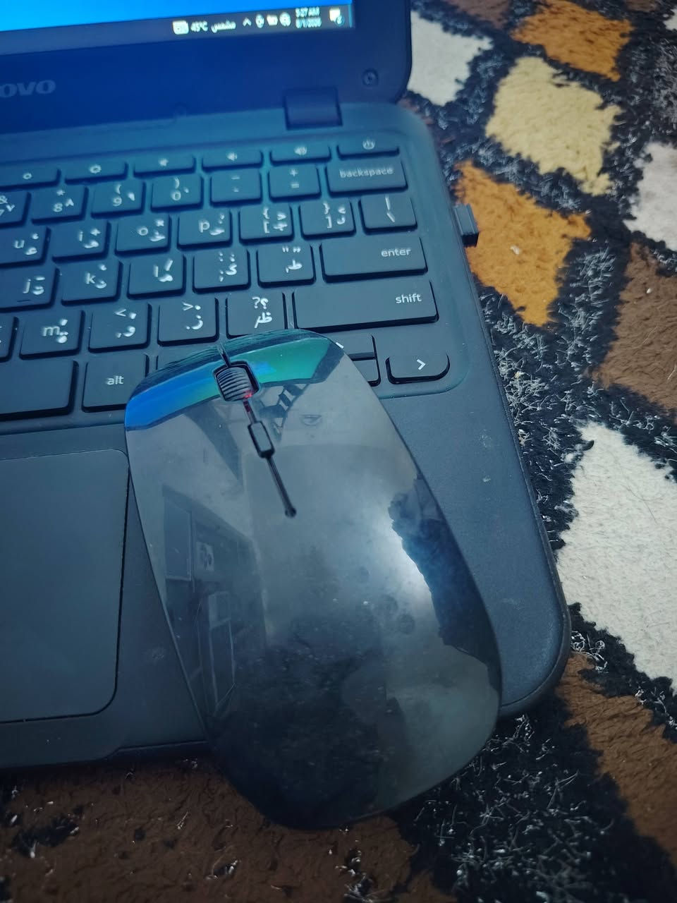 حاسبة lenovo
للبيع نضيفة استعمال قليل كلش مامستعملها ابد فرمتتها وبقت ما استعملتها يجي وياها ماوس ابو الفلاش بدون وايري يعني أو وياها شاحنتها السعر 100 وبيها مجال قليل 
رقمي ***********
