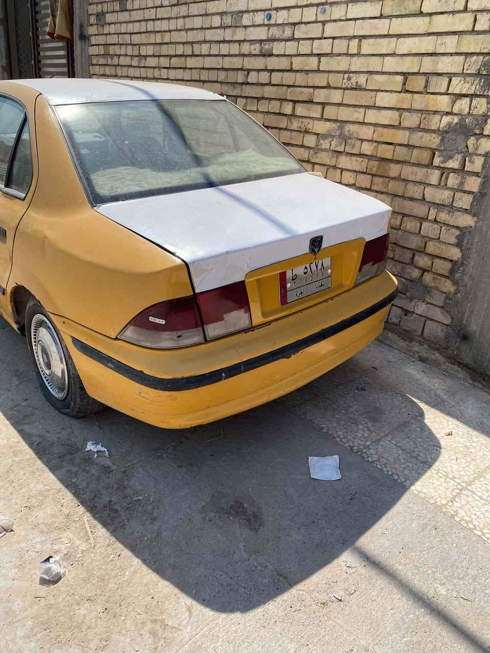 سلام عليكم سمند البيع بدون تحويل السياره حلوه مكان بغداد الاسسفار ***********
