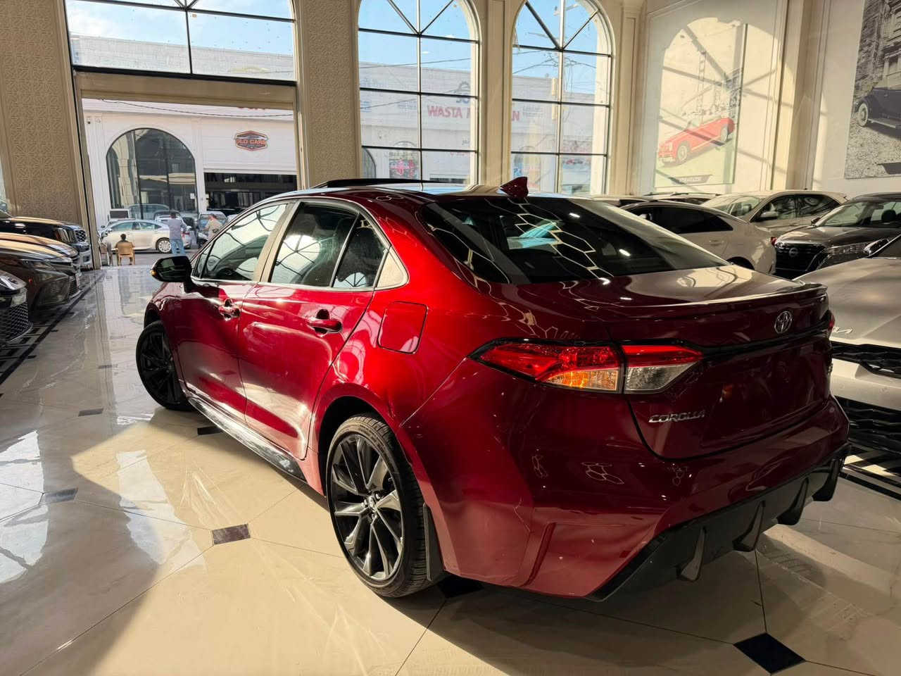 السلام عليكم 
2024  Toyota Corolla, SE 
تويوتا كرولا  2024 👍 SE  
بجم كبس 
السياره حادثه — بابين صبغ 
ايرباكات فقط بردة طاك 
السيارة بحالة ممتازة 

مواصفات SE :-
بريك بصمه 
فتحة (سلايت)
ماشية ١٣ الف 
شاشة ايباد  
كاميرا  
ثلاث كير (كير سبورتي  )
ويلكبات كروم
تحكمات ستيرن ➕ تحديد سرعه 
مانع انزلاق 
لايت زينون عالي و ناصي بلاد 
نظام auto hold 
نظام Assistive talk back 
السيارة رقم كاتي تترقم محافظات الشمال 
السعر  153$ ورقة 
و تكلفة الترقيم 12 ورقة كاملة 
العنوان :اربيل -   
للاستفسار  الرجاء اتصال ☎️ *********** واتساب أربيل, العراق
