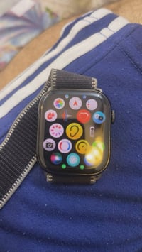 تصميم Apple Watch Ultra • سوار قماشي • مستشعر نبضات