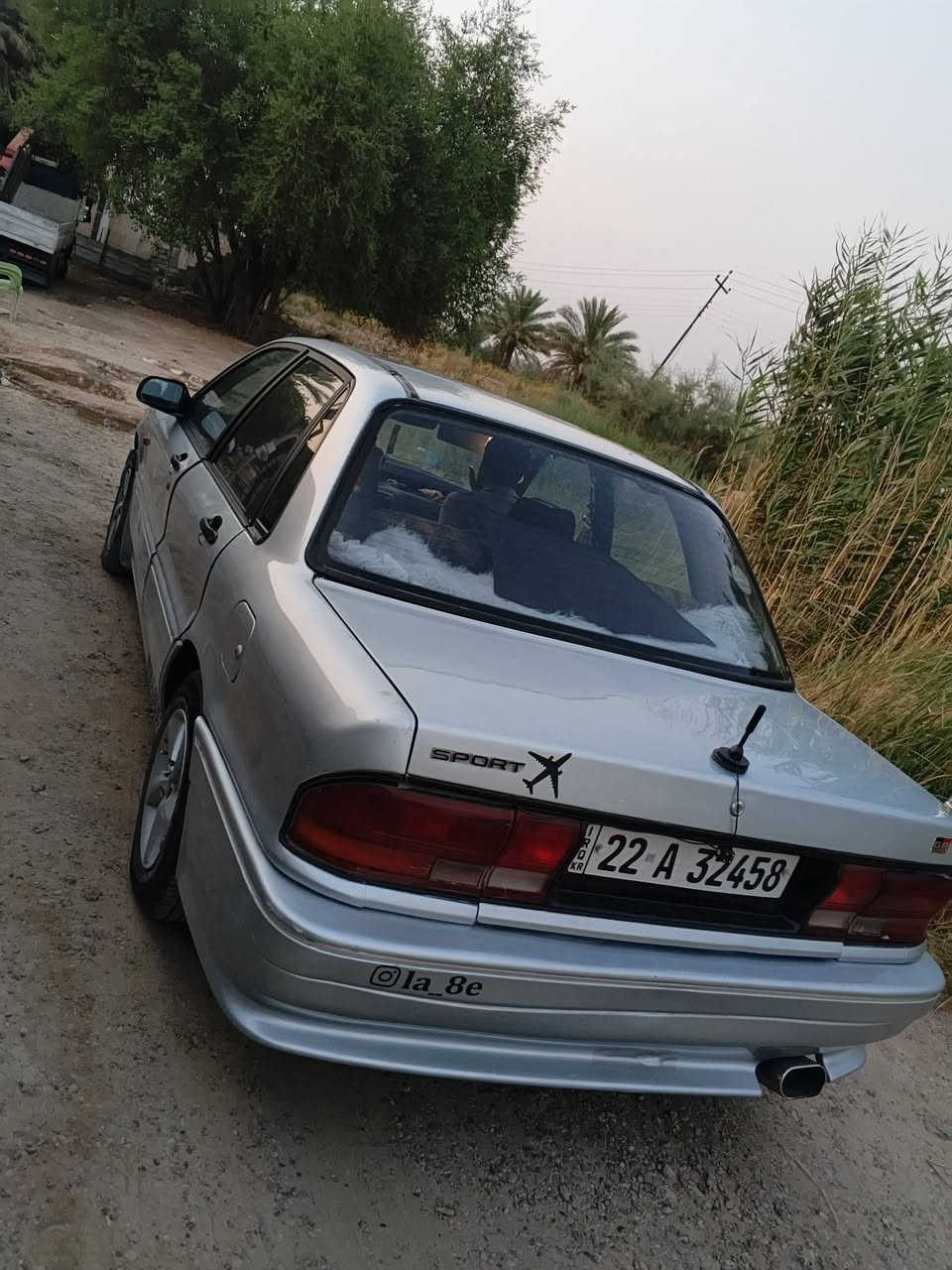 مسيوبيشي موديل 1991 سياره نضيفه كير ومحرك بشرط 
تبريد / رقم اربيل سياره حيل نضيفه مابيها اي نقص صبغ جماليه مكلف بل نشر رقم صاحبها *********** سعرها 37 وبيها مجال السياره شغلها باربيل صاير دعاميات سبورت تعديلات حيل مرتبه
