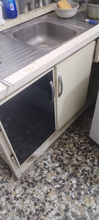 سنك ثلاث بوب • نضافة وسط • الشعب خلف الأطفاء