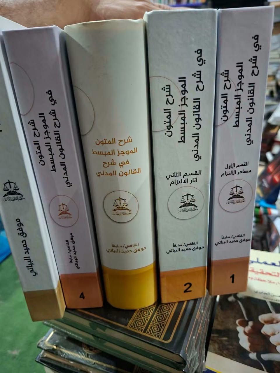 شرح القانون المدني • تسلسل المواد • قاضي موفق البياتي
