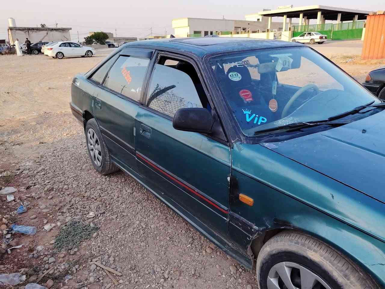سلام عليكم للبيع مازدا 626 محرك شرط وباتري جديد السعر 16ورقه شرط التحويل العنوان موصل زمار         رقم الهاتف ***********

