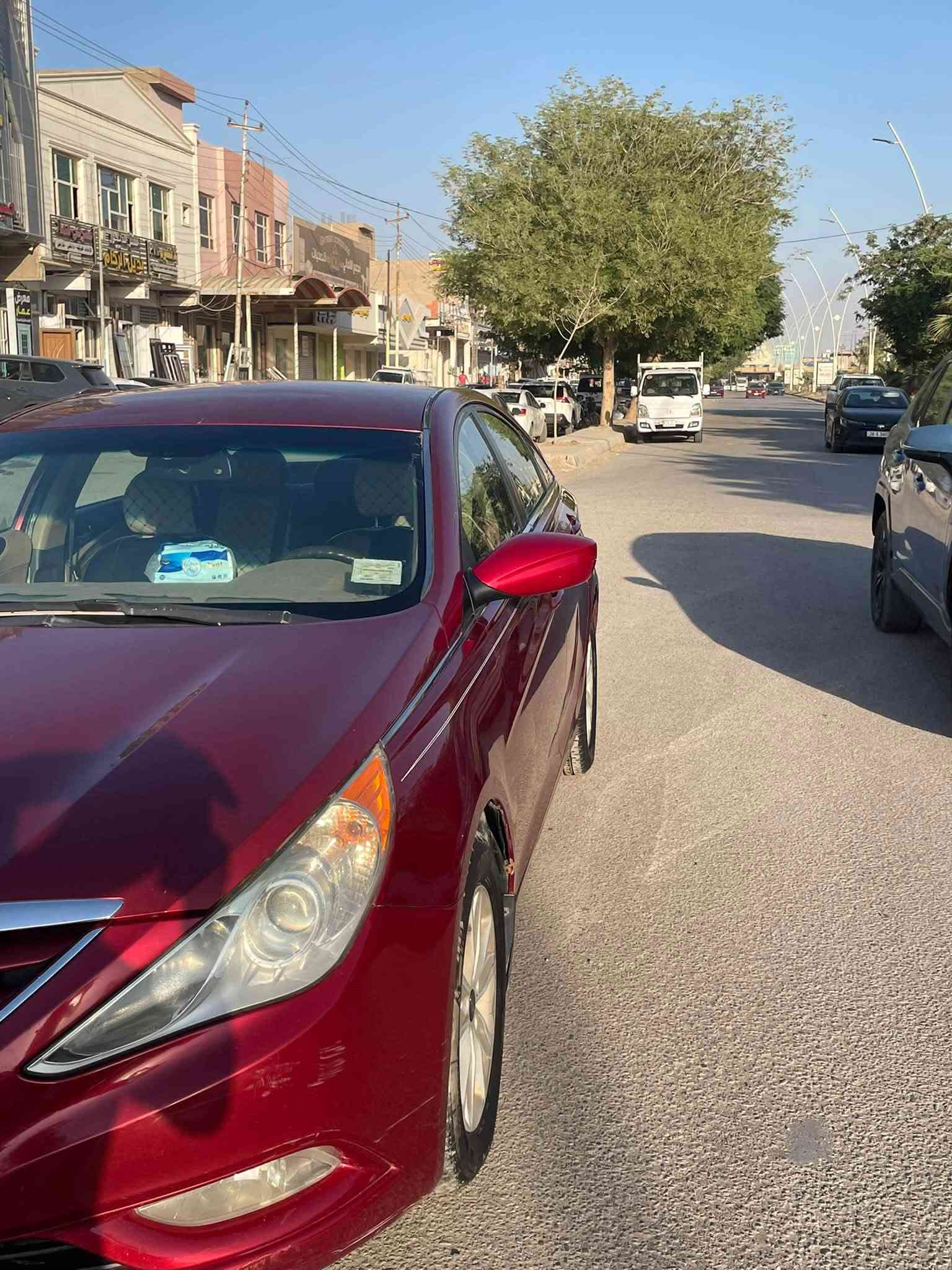 سوناتا 2013 جاملغ خلفي صبغ فقط بدون دواخل بدون ايرباك والباقي كفاله بدون صبغ بدون بارد رقم بغداد سنويه لل27 تحويل مباشر ماشيه 120الف  مكينه كير صدر تبريد كله شركه جاهزه بدون نقص شرط السعر ١٠٠ وبيها مجال مكاني سامراء ***********
