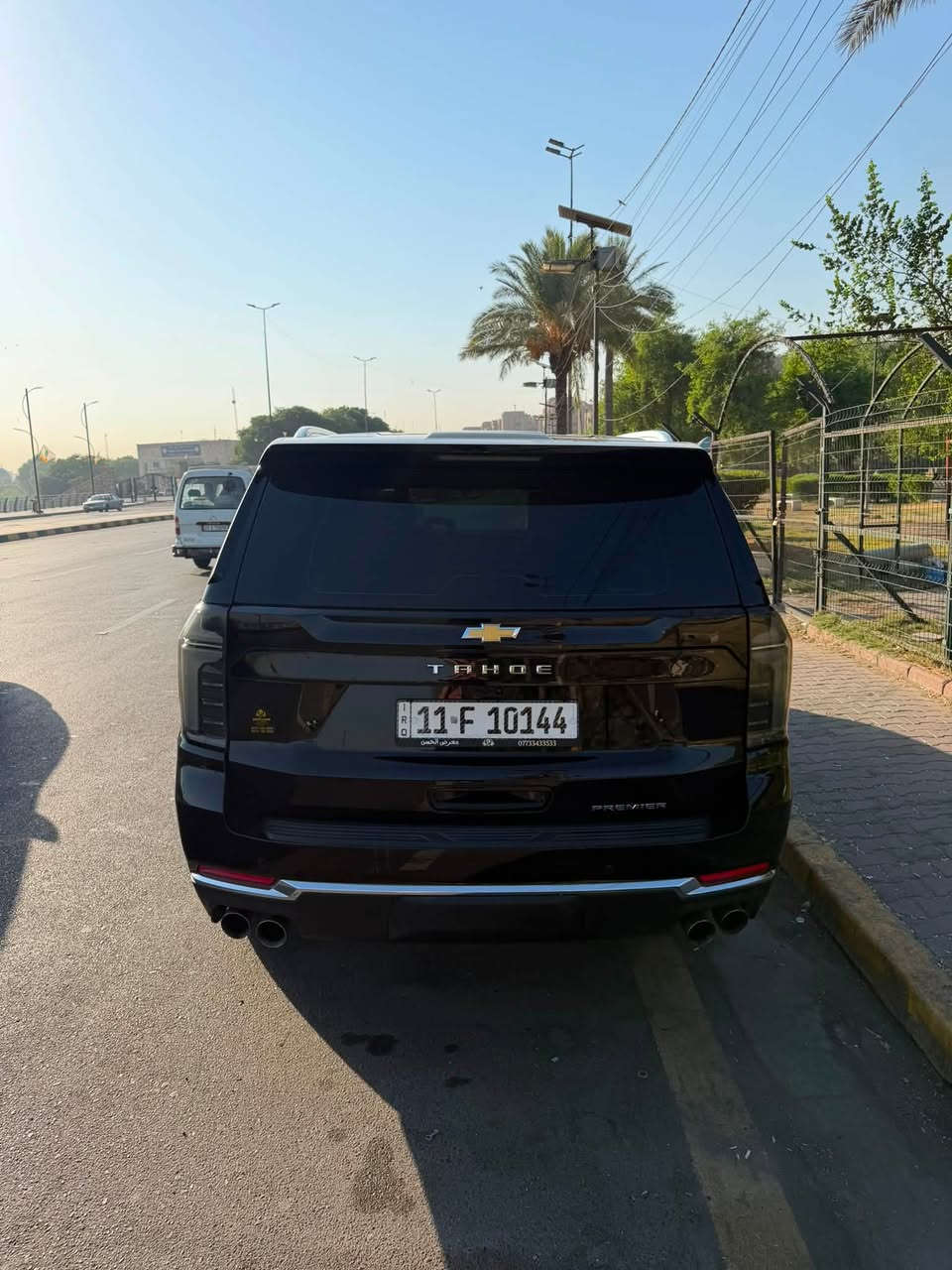 السلام عليكم ....

للبيع تاهو بريمير 2025 🔥

🚘 Chevrolet Tahoe Premier 2025

وكاله المنصور ضمان 

🎨 اللون: أسود ملكي

🛡️ مغلفة بالكامل PPF أفلام حماية نوعية ممتازة

📍وارد خليجي – فل كامل

📏 الممشى: 39 كم 

✨ المواصفات: • شاشة كبيرة ونظام ملاحة

يعني فول موصفات 

• كاميرات 360

• تبريد وتسخين مقاعد

• سقف بانوراما

• تشغيل بصمة

• نظام Bose الصوتي

• رادار + تحذير خروج مسار

• كراسي جلد فاخرة

• باب خلفي كهربائي

• ريموت تشغيل

• ويلات وكالة

✅ السياره بحالة الوكالة

✅ مكفولة بالكامل عدة نص جاملغ الخلفي مطخوخ طخه خفيفه ومصبوغ نصه 

✅ ونظافة تامة

💰 السعر: 62 الف 

للاستفسار والاتصال ع الواتساب رقم ‪***********
