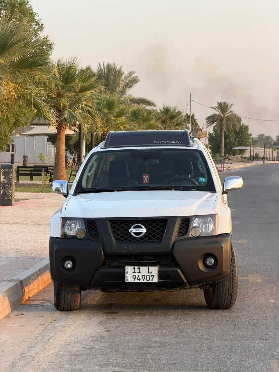 السلام عليكم نيسان اكستيرا موديل 2009 خليجية مكفوله من الضربه والصبغ رقم بغداد بأسمي محرك 6 سلندر 4000 محرك كير مكفولات كهربائيات كلها ع وضع الشركة (تخم تاير جديد . تبريد خير من الله مثبت سرعه  شغال السياره بحاله جيدة سعر  السيارة  98$ ورقه وبيها مجال بسيط مكان السيارة الفلوجة 
الرقم ***********
