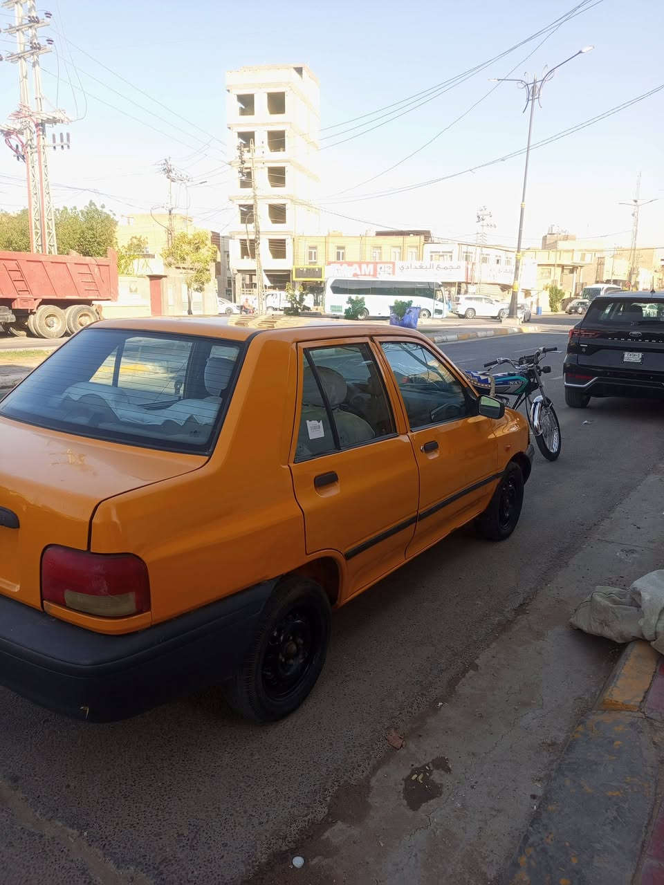 سايبا موديل 18بيها بارد جاملغ امامي مكينة وكير مكفوله 
شواصي مكفوله هيئه وغرامه مصفرة رقم انكليزي بغداد بسمي للاستفسار اكثر اتصل/ ***********
