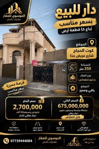 كوت الحجاج • ٢٥٠م • دار