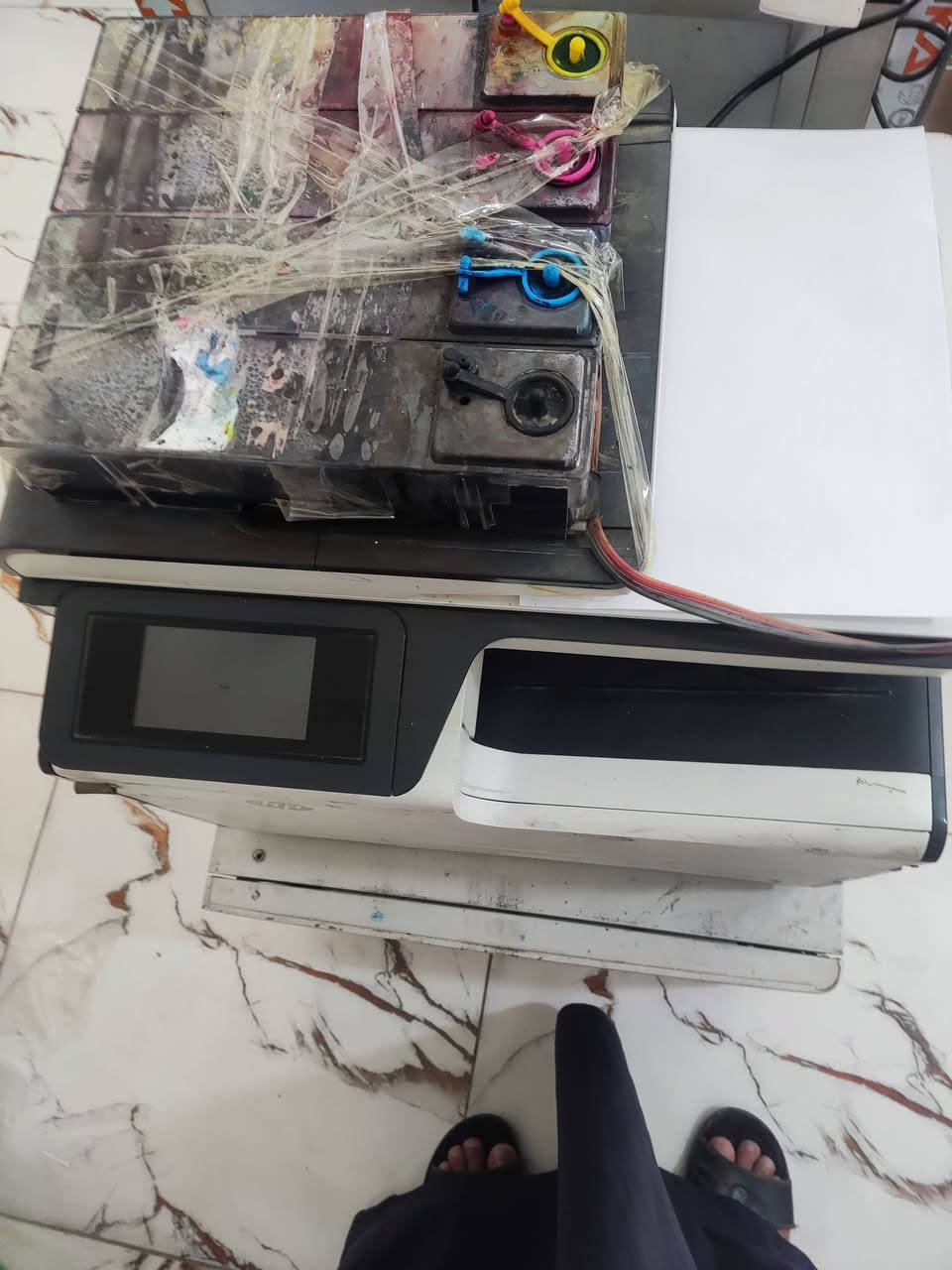 طابعة HP 57750 للبيع السعر 800. الف 
***********
