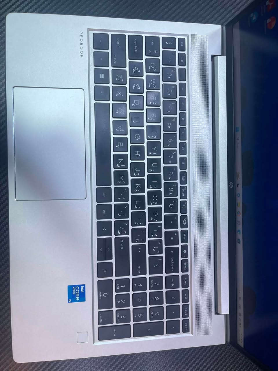 السلام عليكم 🌹

لاب توب hp probook 650 g8 

المعالج : كوراي 5 جيل 11 

الرام :8g DDR4 3200 

الهارد : ssd 256 g 

الشاشه : 15.6 full hd 

كارت الشاشه : intel lris xe 

كيبورد ضوئي 

نضافه 95‎%‎ 

السعر 350 الف 🌹

العنوان : بغداد / شارع الصناعه / مجمع المجداف 
***********
