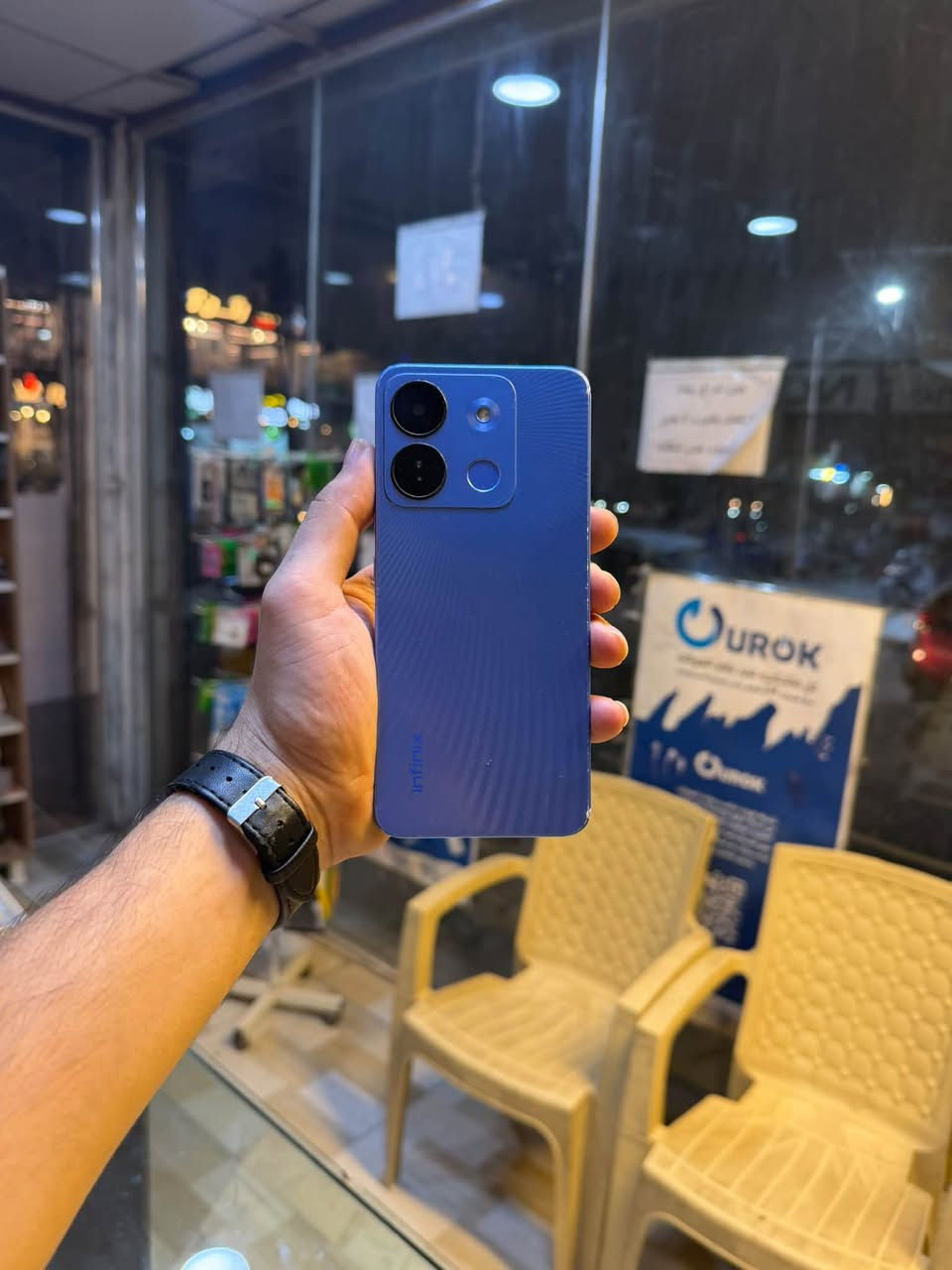 السلام عليكم
Infinix smart 7 hd 
ذاكرة 64
ما مبدل بيه شي بلادي كلة
السعر 65.000
بغداد المحمودية حي ١٧ بالقرب من مكتبة 2000 مركز بابلون للموبايل

***********

نص مكتوب في الصور:
- ٢٠:٠٤ م
- هاتفي
- XOS
- استنادا إلى Android
- V12.0.0
- الطراز
- Infinix X6516
- اسم الجهاز
- وحدة المعالجة المركزية
- Unisoc
- SC9863A1
- إصدار Android
- 12
- الكاميرا الخلفية
- 8M DUAL
- Camera
- الكاميرا الأمامية
- 5M
- ROM
- 64.00 GB
- RAM
- + 2.00 GB 2.00 GB
- قابلة للتوسيع 2 GB