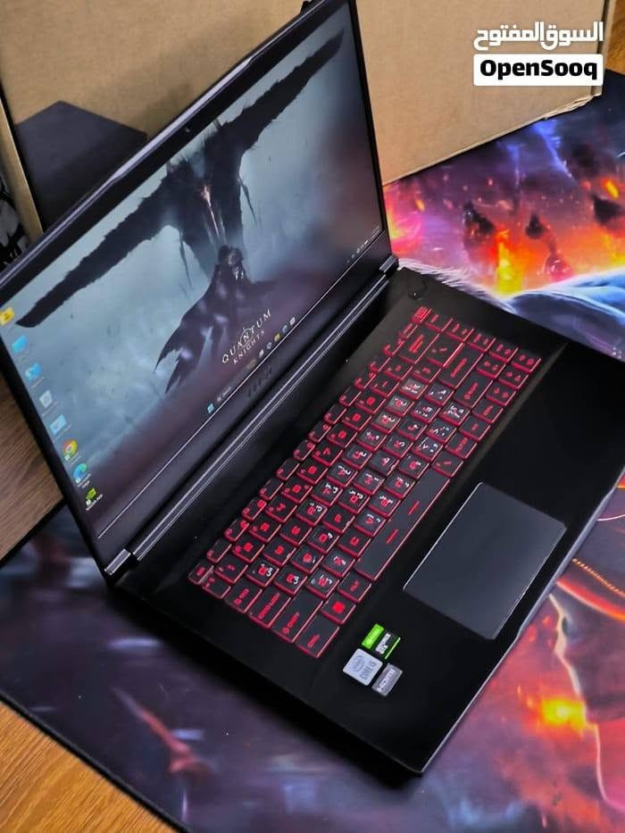 لابتوب MSI GF63 THIN 10SC
⚜️ المواصفات:
⚜️ المعالج: Core i5 — الجيل العاشر — فئة H (10500H)
⚜️ الرام: 8 كيكا DDR4
⚜️ الهارد: 256 كيكا SSD M.2
هارد ثاني 1000g hdd
⚜️ كرت شاشة خارجي: NVIDIA GeForce GTX 1650 Max-Q
⚜️ حجم الشاشة: 15.6″ — دقّة FHD (1920×1080)
بغداد حي الجهاد توصيل ماعندي سعرها 590 الف ***********
