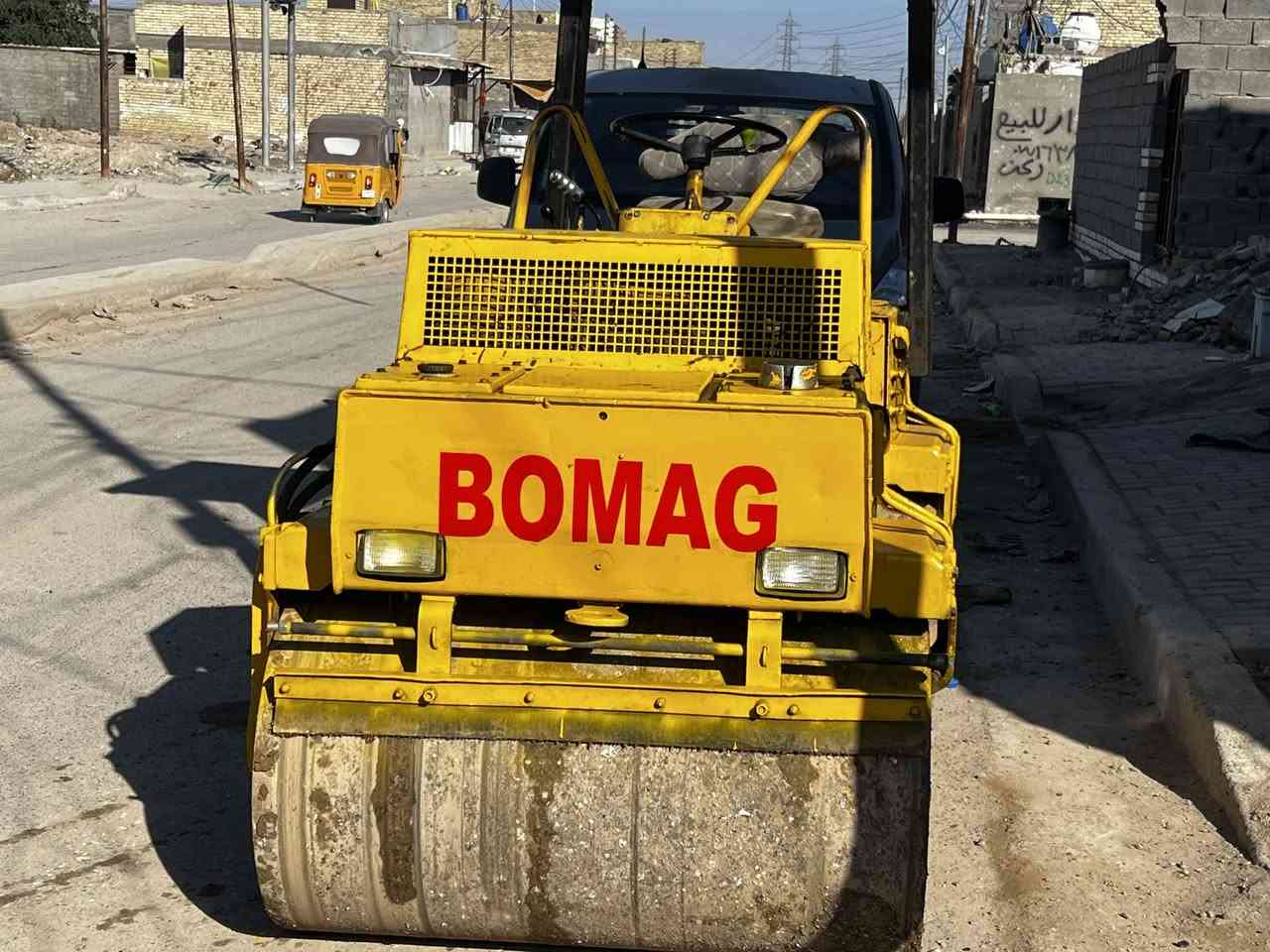 حادلة بوماك ٣ طن دبل ستيل بدون اوارق 
***********

