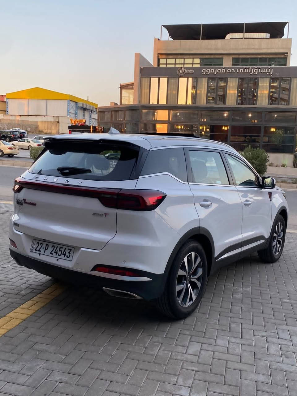 Chery 7pro maxs
قە پات مواسە فات
مە کینە1.6 مە کینە گە ورە
پانۆراما 
بە سمە 
حاسە ی پێش و دوا کامێرا ٣٦٠
شاشە گە ورە 
زۆر مواسە فاتی تر 

***********سە یارە کە ٢٥٠٠ ڕۆشتوە زە مانە 
نوکە دە رزی پێ وە نی 
سنوقی جە گە
سعر ١٦٣بەڵێ، ئەمەش بە عەرەبی و بە شێوەی ئاگهی فرۆشتن:
Writing
🚘 Chery Tiggo 7 Pro Max
🔹 محرك 1.6 تيربو
🔹 بانوراما
🔹 بصمة وتشغيل ذكي
🔹 حساسات أمامية وخلفية
🔹 كاميرا 360 درجة
🔹 شاشة كبيرة
🔹 مواصفات ومميزات كثيرة إضافية
📱 ***********
🔹 ماشية فقط 2500 كم
🔹 السيارة شبه جديدة
🔹 بدون أي ضرر أو صبغ
🔹 صندوق جك موجود
💰 السعر: 16,300,000 دينار
