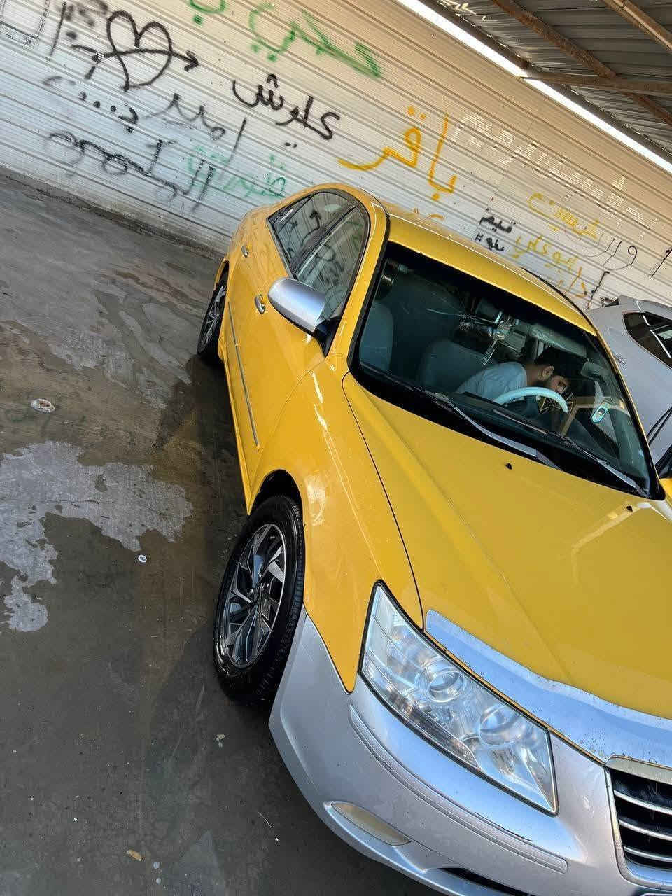 سلام عليكم سوناتا موديل 9 محرك 2400 جاهزه مكينه كير تبريد.        بيه طخات ملاحضات تحويل مباشر سعر70بيه مجال قليل ***********

