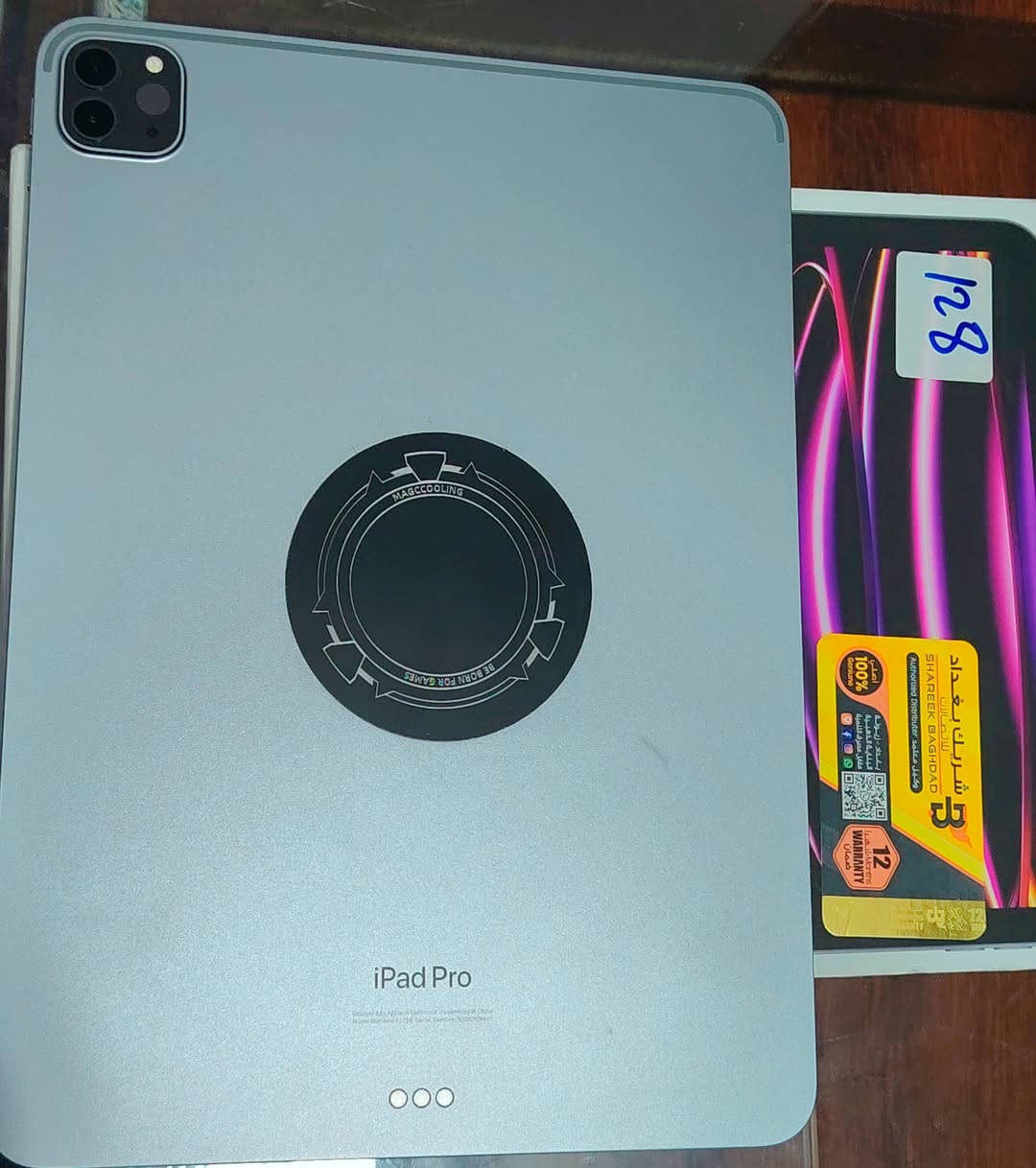#_السلام عليكم
iPad Pro 11-
128GB
M2 السعر 575 ومجال شي بسيط 

الجهاز نظيف 100٪
ما بي كل شخط شاصي نظيف ومكفول وغير مفتوح
جان جهاز متروك فقط يم طلاب للدراسه وبطاريته سبعينات
مكان بابل
للتواصل واتساب ***********
