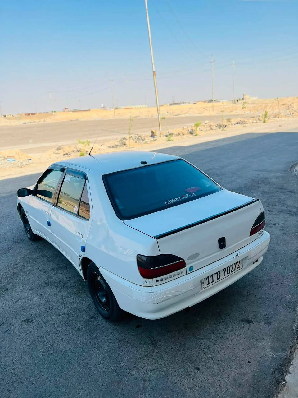 السلام عليكم 
للبيع بيجو 306 موديل 2003 فرنسي رقم بغداد بأسمي مشروع وطني شرط التحويل محرك بلادي بدون تنقيص كير عادي تبريد ثلج 🧊 صدر امامي خلفي جديد تخم تاير جديد كهربائيات كلها شغاله جام امامية كهرباء سستم سماعات برده خلفيه بلاديه مابيها قطره خياس او حادث بدون صبغ سعر 47 وبيها مجال مكان سياره صلاح الدين تكريت للتواصل *********** يرهم مراوس حسب القناعة
