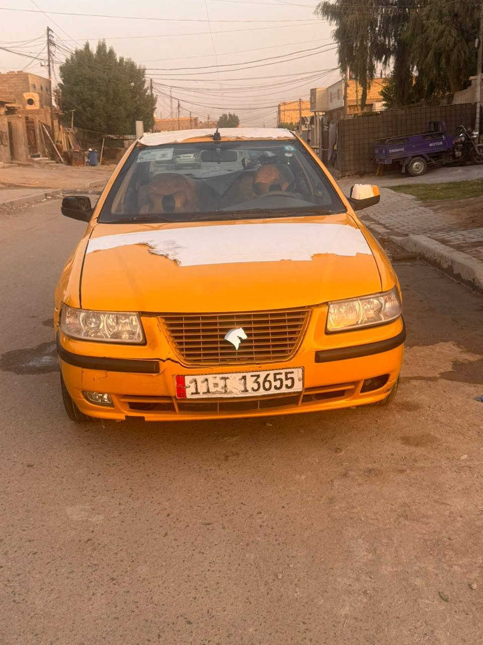 السلام عليكم شباب سمند 2010 سياره نضيفه مكينه وكير خير من الله سياره منضمومه تبريد جديد دوشمه جديده صدر خلفي جديد بيه جمالغ امبدل فقط والباقي شخوط بسيطه لايت زنون  السعر 28وبيه مج العنوان بغداد مدينه الصدر  الرقم ***********
