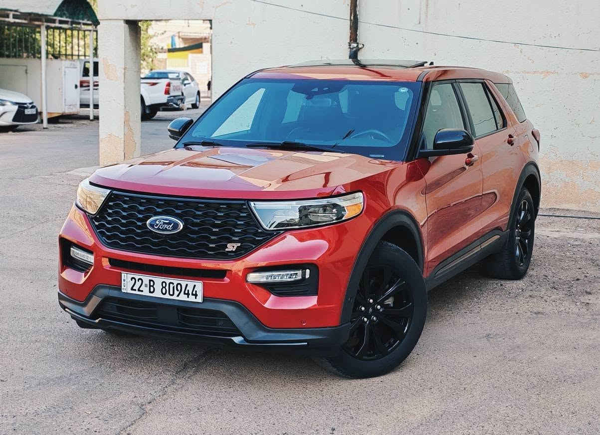 Ford Explorer ST 🚀🚀
‏فورد اكسبلور مواصفات ST
حجم المحرك : 🐎 3.0L V6 TwinTurbo 400hp 
الموديل : 2021
العداد : 49 الف ميل
المواصفات: 
دبل اكسل
داخل ٧ الوان
كيج شاشة كامل
٧ انظمة قيادة
بصمة ابواب 
بصمة تشغيل 
تشغيل عن بعد (Remote Start)
شحن وايرليس
مرية شفط كهربائي 
مريات عاكسة علامة ST
صندوق شفط كهربائي
صندوق فتح عن طريق حساس الرجل 
سستم سماعات (Bang&Olufsen)
شاشة دشبول ديجيتال
كاميرة °360
كاميرة امامي 
كاميرة جانبي
كاميرة خلفي
هاند بريك بصمة 
اوتو بارك
اوتو هولد
‏‎تحديد سرعة
اوتو ستارت Auto Start
اوتو ستوب Auto Stop‎
رادار امامي (تحديد مسار)
رادار جانبي  (نقاط عمياء)
رادار خلفي (التحذير من الاصطدام)
حساسات امامي
حساسات جانبي 
حساسات خلفي 
كشنات _𝐕𝐢𝐩
كشنات جلد
كشنات كهربائي
كشنات خزن
كشنات تبريد
كشنات تدفئة
كشنات صف الثالث كهربائي
استيرن تدفئة
شفتات استيرن
استيرن كهربائي 
استيرن خزن
تبريد لمس 
تبريد مركزي
لايتات ليد وعدسة زينون بيلادي
بلوجكترات ليد زينون بيلادي
بكلايتات ليد بيلادي
ويل كروم سبورت قياس ٢٠ انج مع تخم تايرات دنلوب

ضررها : فقط قطعتين بدون دواخل ارباك فقط استيرن وبردات
رقم الشاصي : 1FM5K8GC6MGC50317
مكاني : كركوك
للاستفسار وتفاصيل اكثر واتساب : *********** كركوك, العراق
