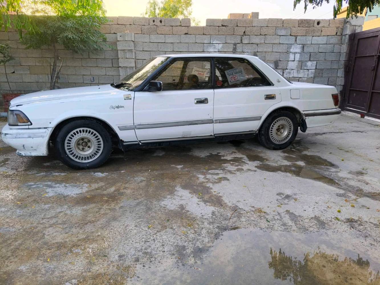 هارتوب موديل 90 رقم ديالى انكليزي مكفولة مكينة وكير وكص ونقل كفاله حدادية خلفي وامامي جديد
تخم تاير بكلايتات جديد مازدات وزنون عالي ناصي جديد ***********