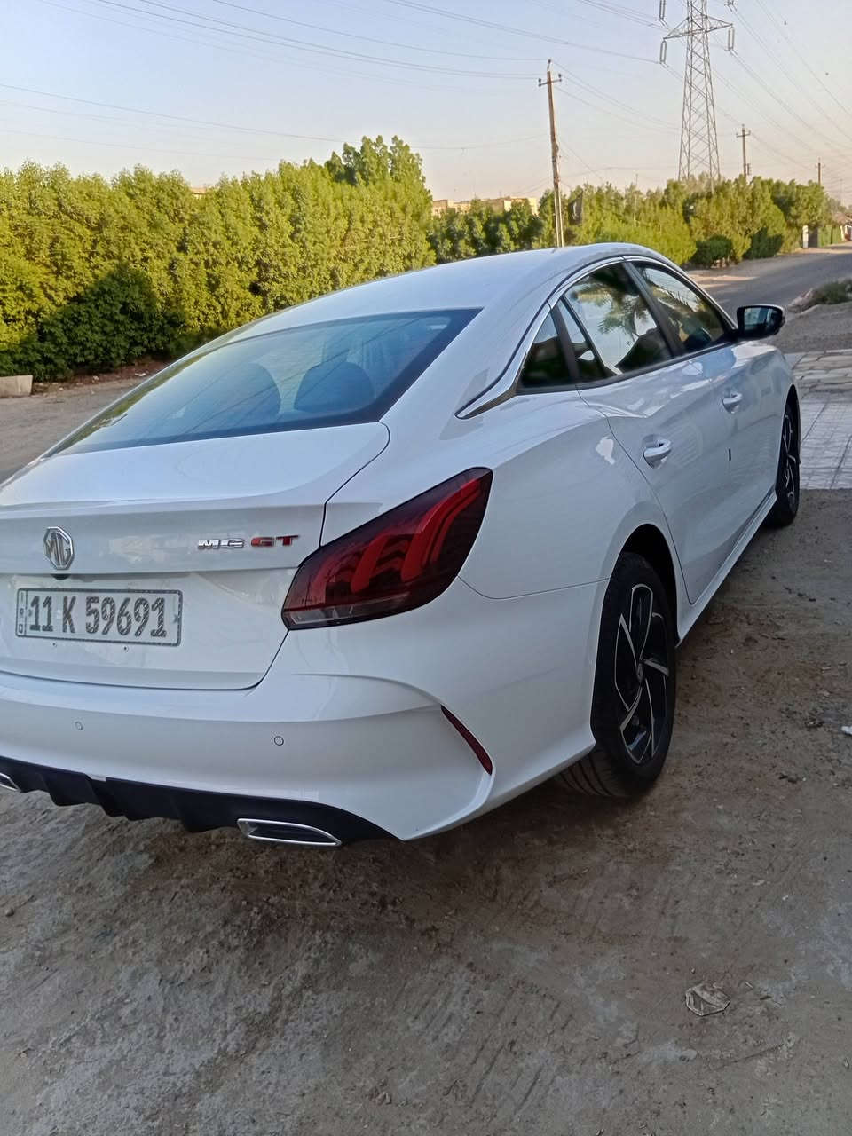 MG.GTموديل2025 ماشيه 14,100كم ضمن الضمان مكفوله ماعدا تصليح بسيط بالدعاميه مواصفات لاكجري فول ،تحويل مباشر باسمنا كير أوتو السعر 21,مليون تلفون ***********بغداد حي الجهاد
