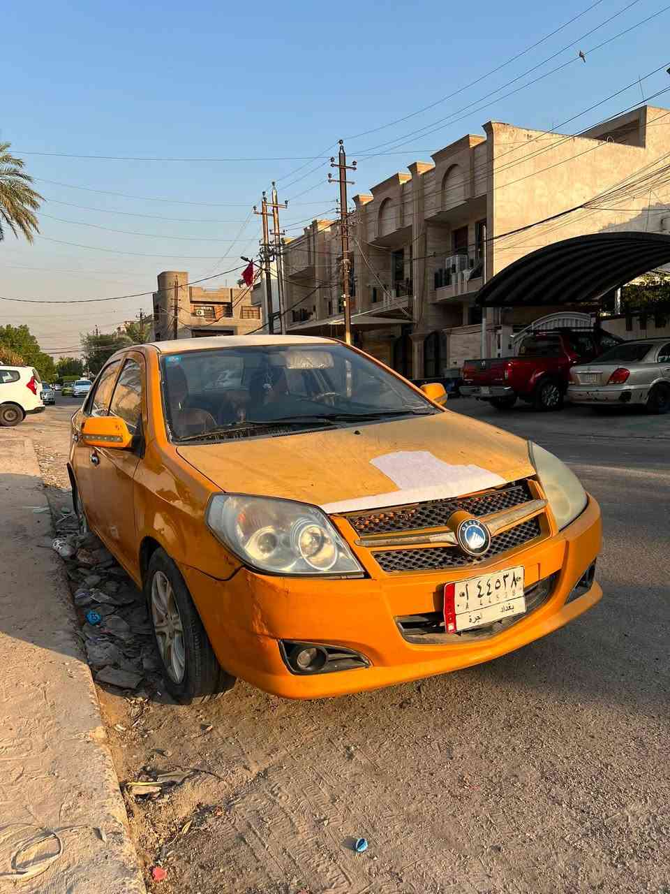 جيلي MK 2011 للبيع ..
28 ورقة
محركها 1.6الاصلي سليم 
الممشى 100.000km 
كشنات جديدة تحت الدوشمة
تبديل فقط بنيد 
للتواصل : ***********
