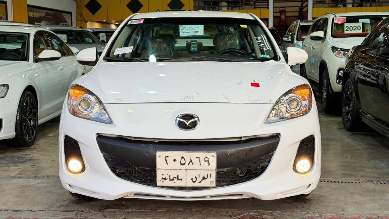 Mazda 3 
2014
ABS - ناو زەرد و جام کارەبا
‎گێڕ و مەکینەی بەشەرت هیچ کێشەیەکی نییە
 ٤ پارچە و نیو بۆیاخە بێ ناوگرتن  
‏‎دینار مەسرەفی تیا نییە ماڵی دۆستە سەیارەکە
‎زۆر تازە و ڕێک و پێکە ماشاالله
‎تەحویل و غەرامە بەشەرت
ژمارەی مۆبایل  : *********** 
‎واتسابی لەسەرە
‎نرخی 80 السليمانية, العراق
