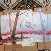لوحة ٥ قطع • ٣٠ قطعة • آيات قرآنية