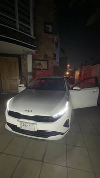 كيا K3 رقم اربيل  موديل 2024 الون  ابيض  فول مواصفات  محرك 1500 دبل نو...