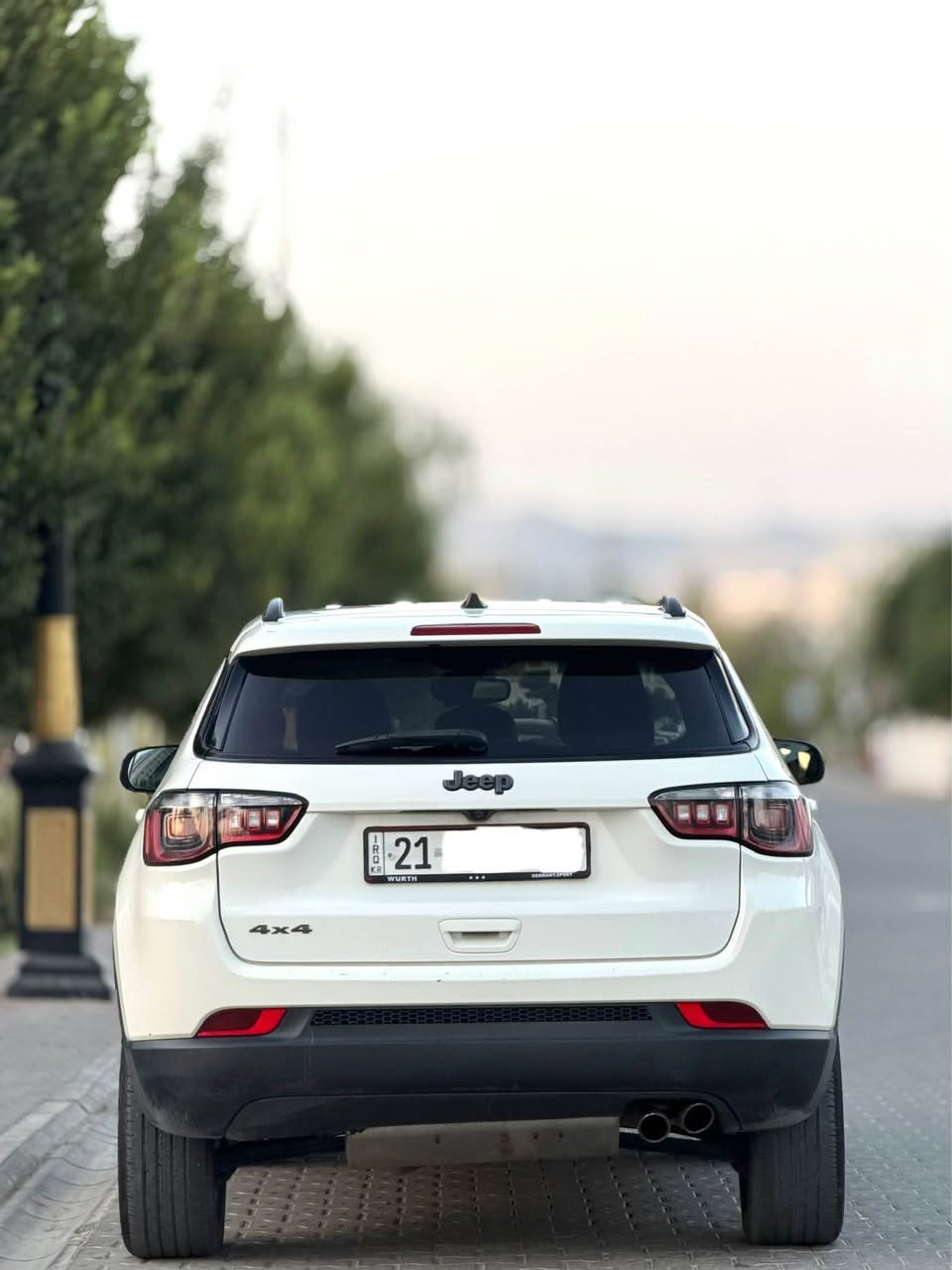 Jeep compass 2021 
یادی ٨٠ ساڵەیە بەس بۆنیت بۆیاخە بەبێ ناو گرتن تازە سیرڤسی کامل کراوە یەک دینار مەسرەفی تیا نیە شاشە گەورەیە کوشن جلدە بەسمەیە  ئۆتۆ ستار ستۆپ زۆر مواسە فاتی تر 
سۆنەرم داناوە لەگەل رەقەم شانسی 
3C4NJDEB9MT592933
سعر /١٣٤ مامەڵەیەکی زۆر کەم 
ژم/*********** 
ژم/*********** السليمانية, العراق
