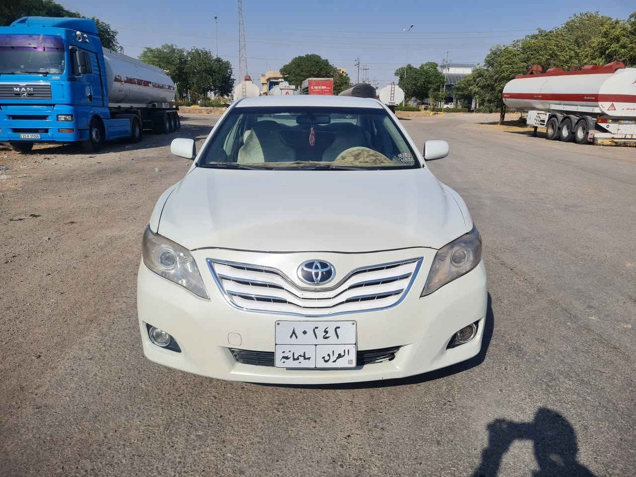 كامري ٢٠١٠ خليج بيه قطعتين ونص بدون حادث كيرمكينه تبريد ثلج شرط سعر ١٠٠ورقه مكاني كلار***********
