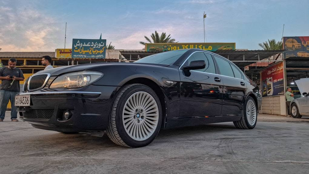 بي ام ٧٥٠ • مكينة جديدة • رقم اربيل