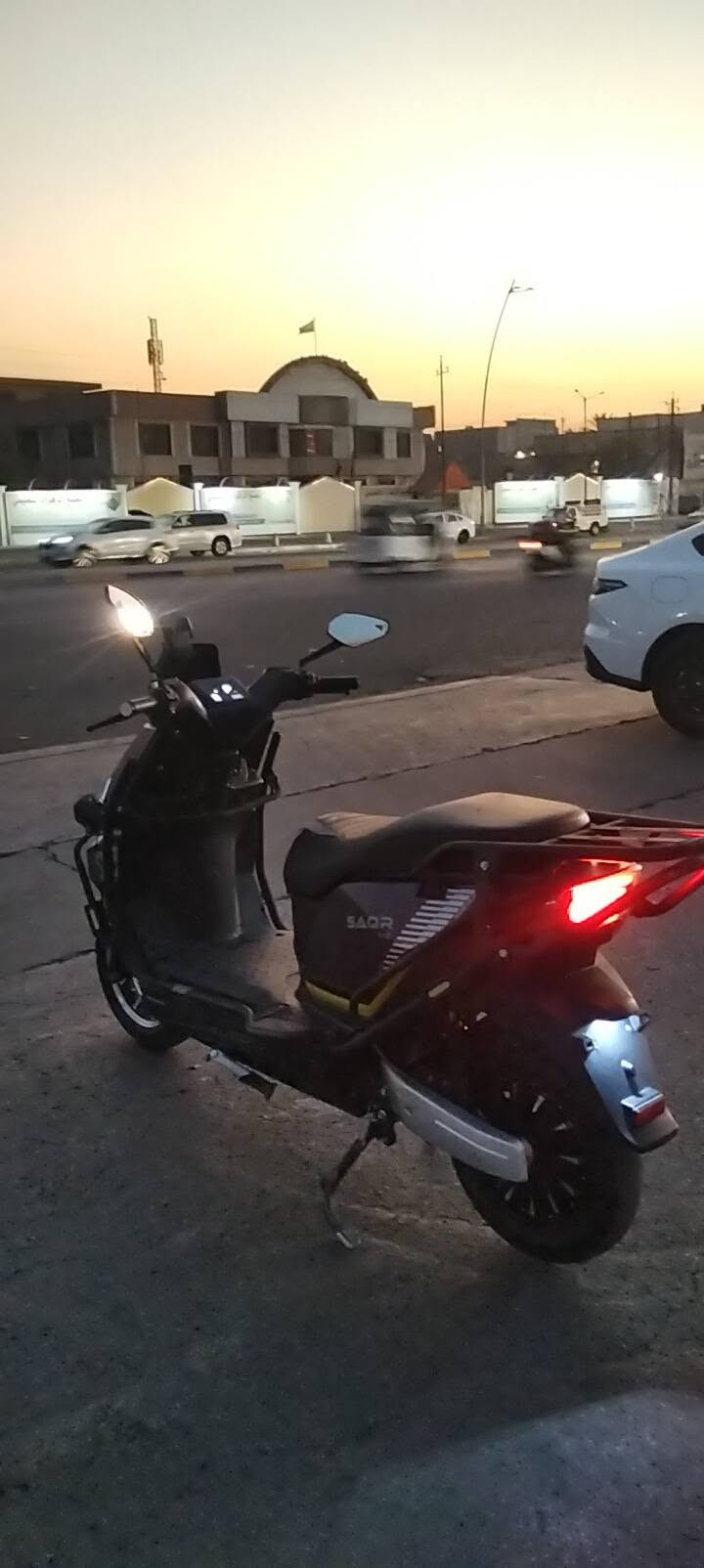سلام عليكم دراجة نضيفه
6بطاريات اكبار 

هورن 

نضام Rبگ

نضام P

مثبت سرعه 

اشاره يمنى يسرى

دبل اشاره 

لايت عالي ناصي 

3 نمر 

تمشيك 60 كيلو شحنه الوحدة 

(السعر 675) وبيهه مجال للطيبين 

(ملاحظه) اقرى قبل الاستفسار 

العنوان/ البلديات/جامع سيد صلاح 

الرقم ***********
