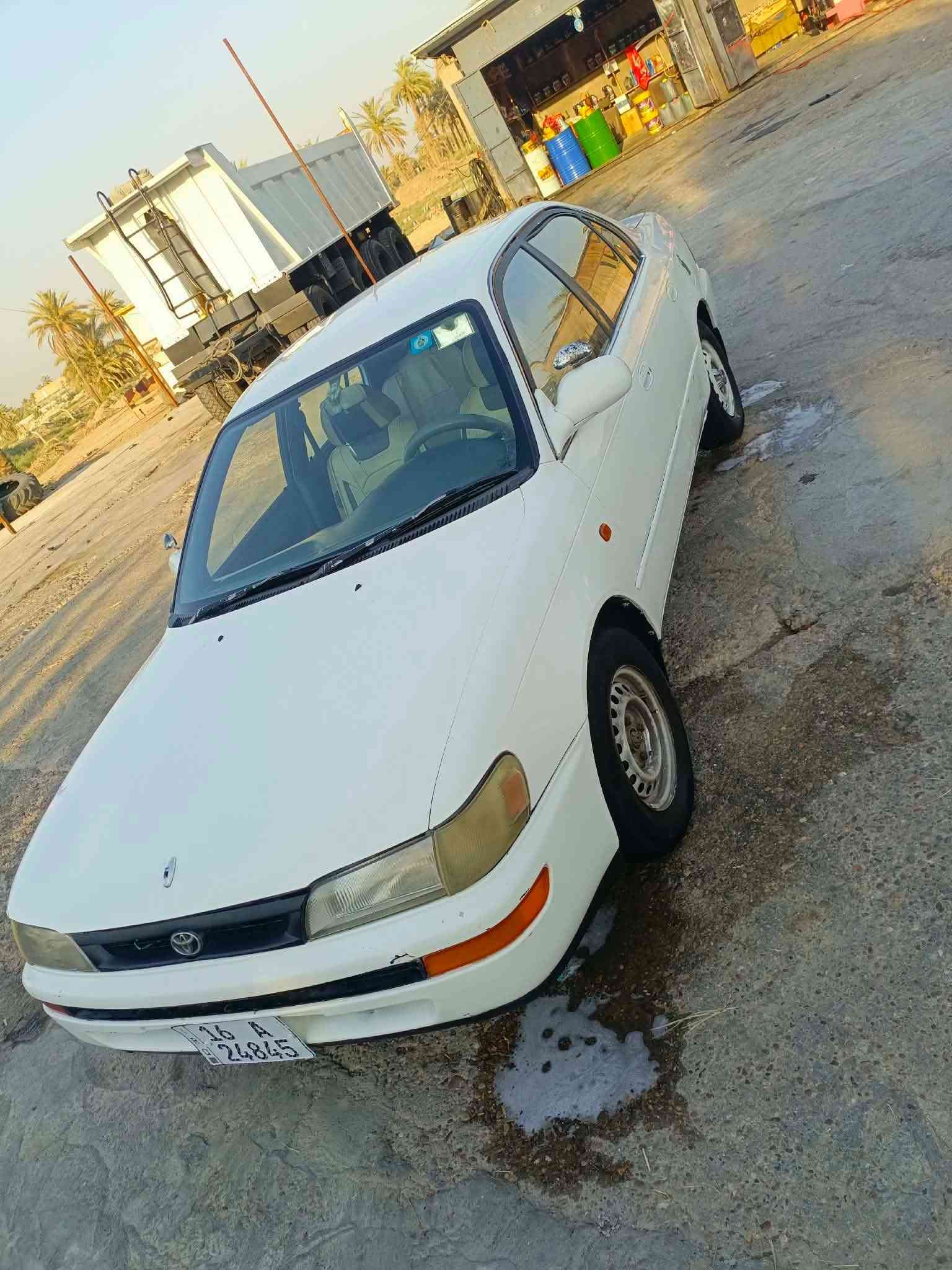 سلام عليكم سياره كورلا للبيع
موديل 92
 سنويه 2030
رقم انكليزي قادسيه بسمي 
السعر 47 وبيه مجال 
العنوان ديواني قضاء الشاميه
***********
***********
